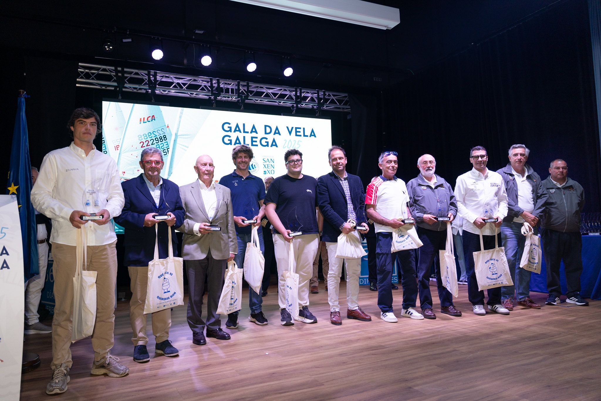 Gala da Vela Galega 2025 celebrada en Sanxenxo
