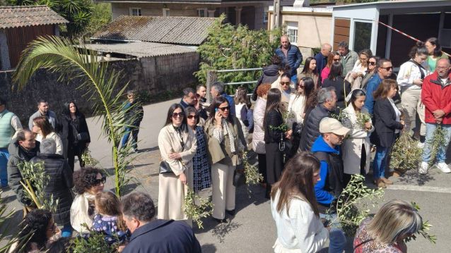 Domingo de Ramos en Paradela (Meis)