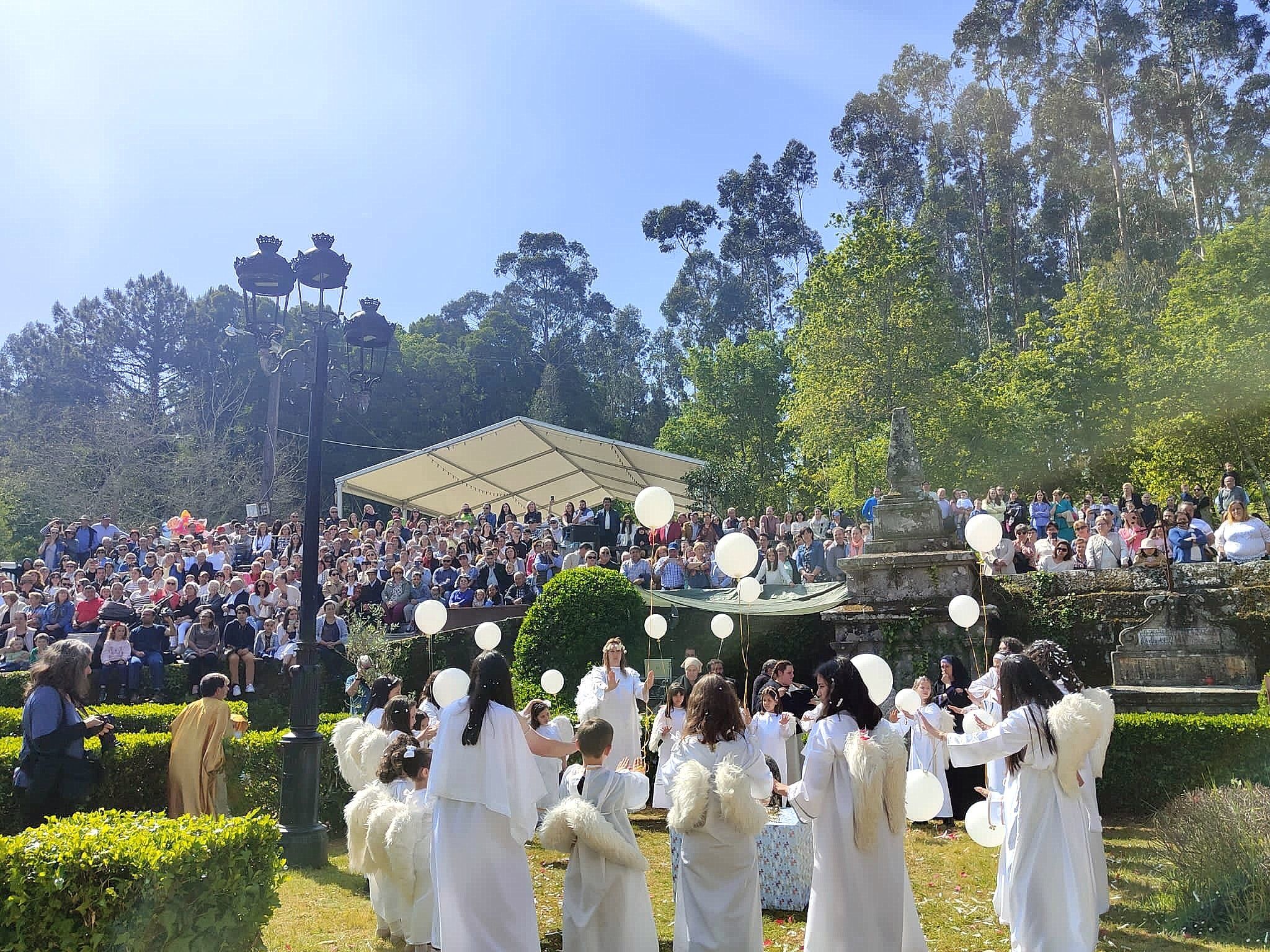 Celebración da Semana Santa en Paradela