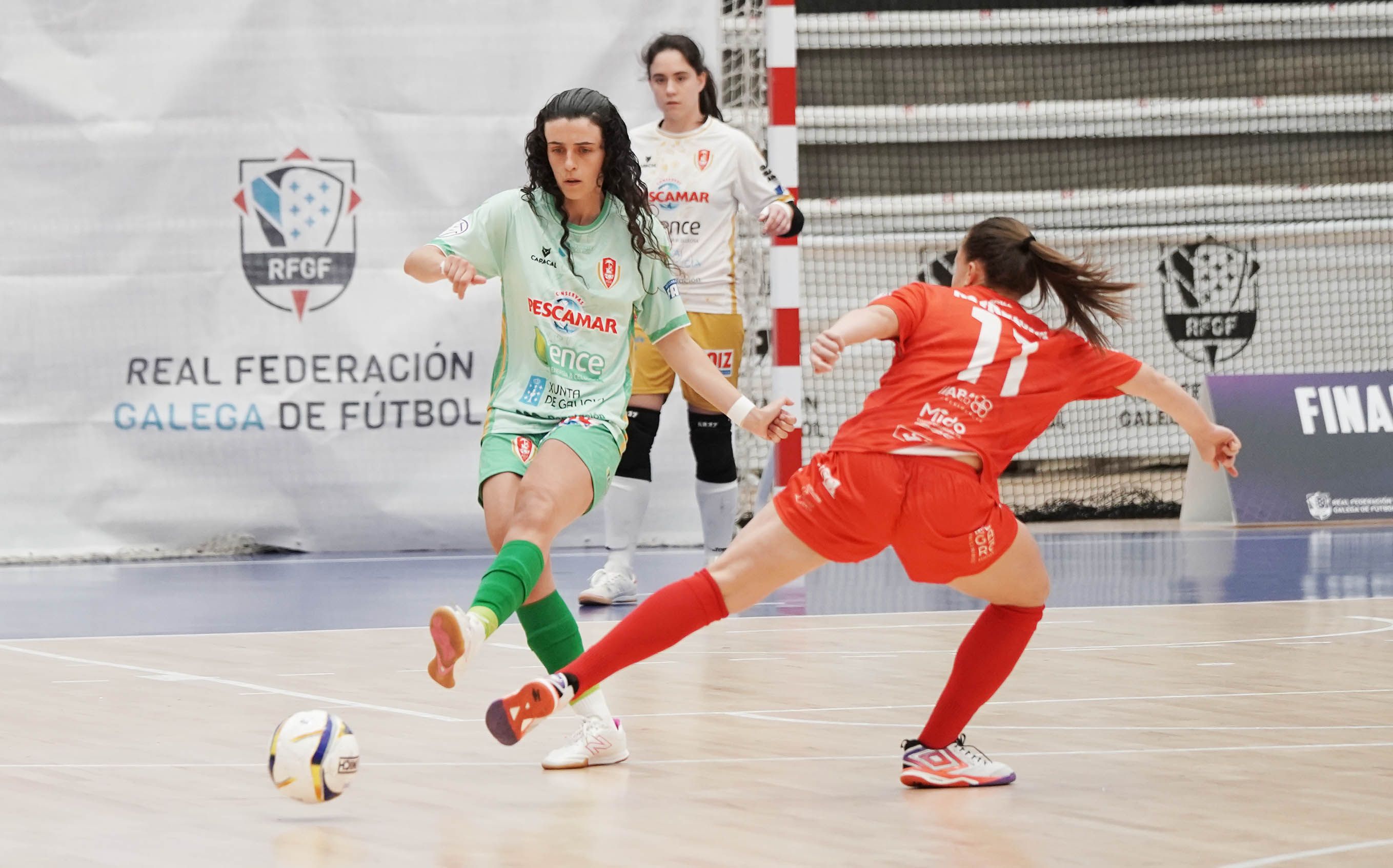 Final de la Copa Galicia de Fútbol Sala entre Poio Pescamar y Castro