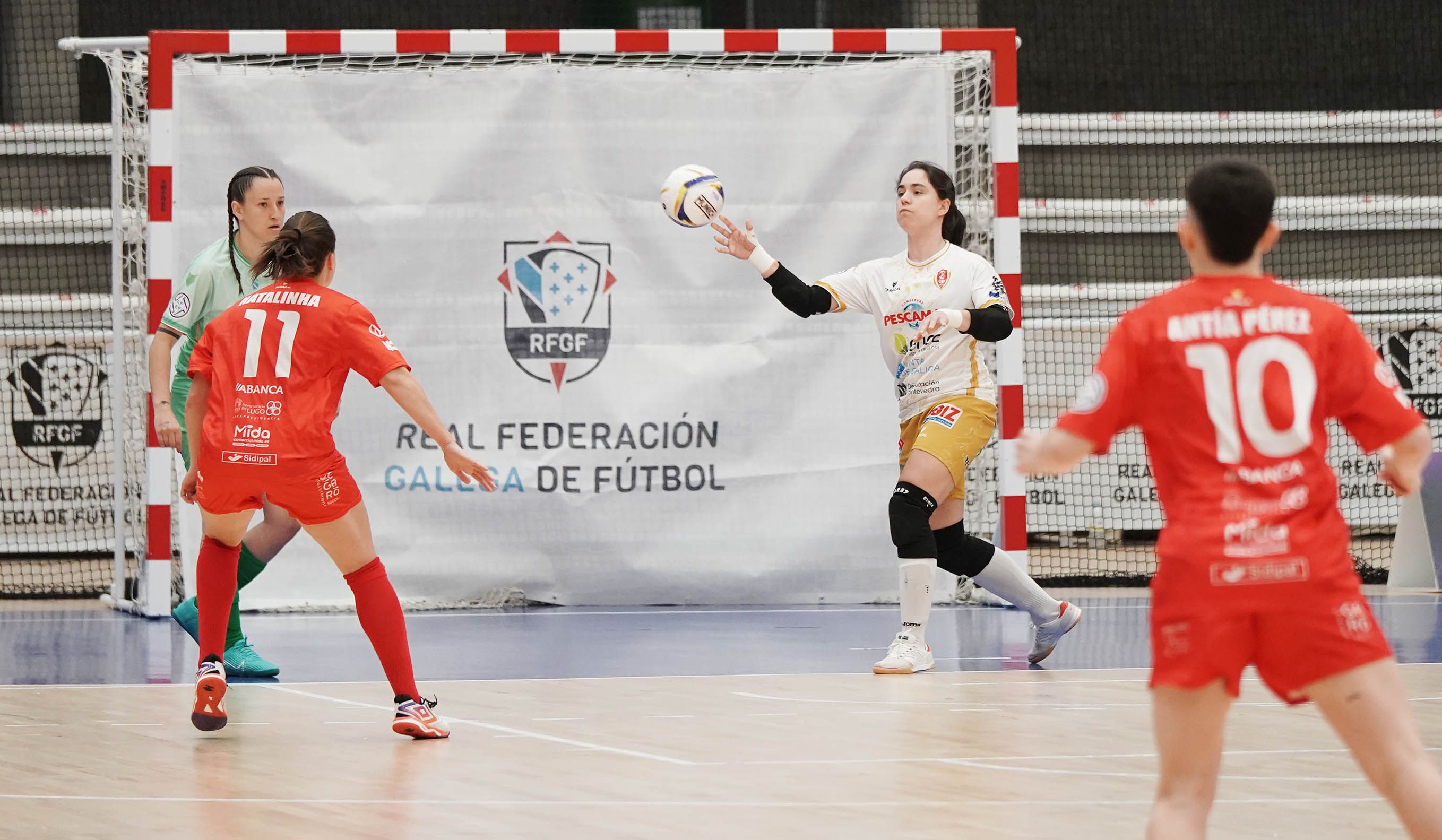 Final de la Copa Galicia de Fútbol Sala entre Poio Pescamar y Castro