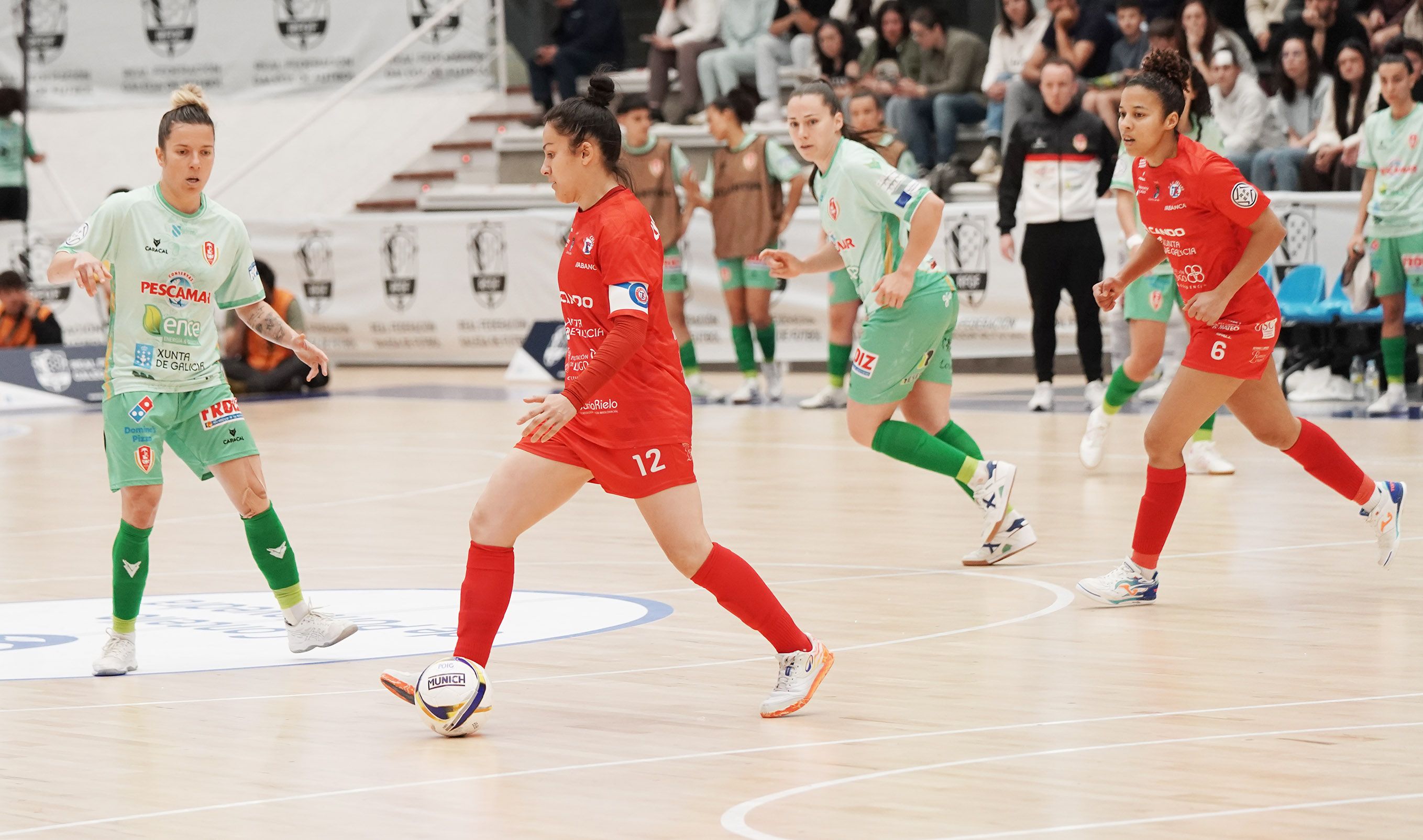 Final de la Copa Galicia de Fútbol Sala entre Poio Pescamar y Castro