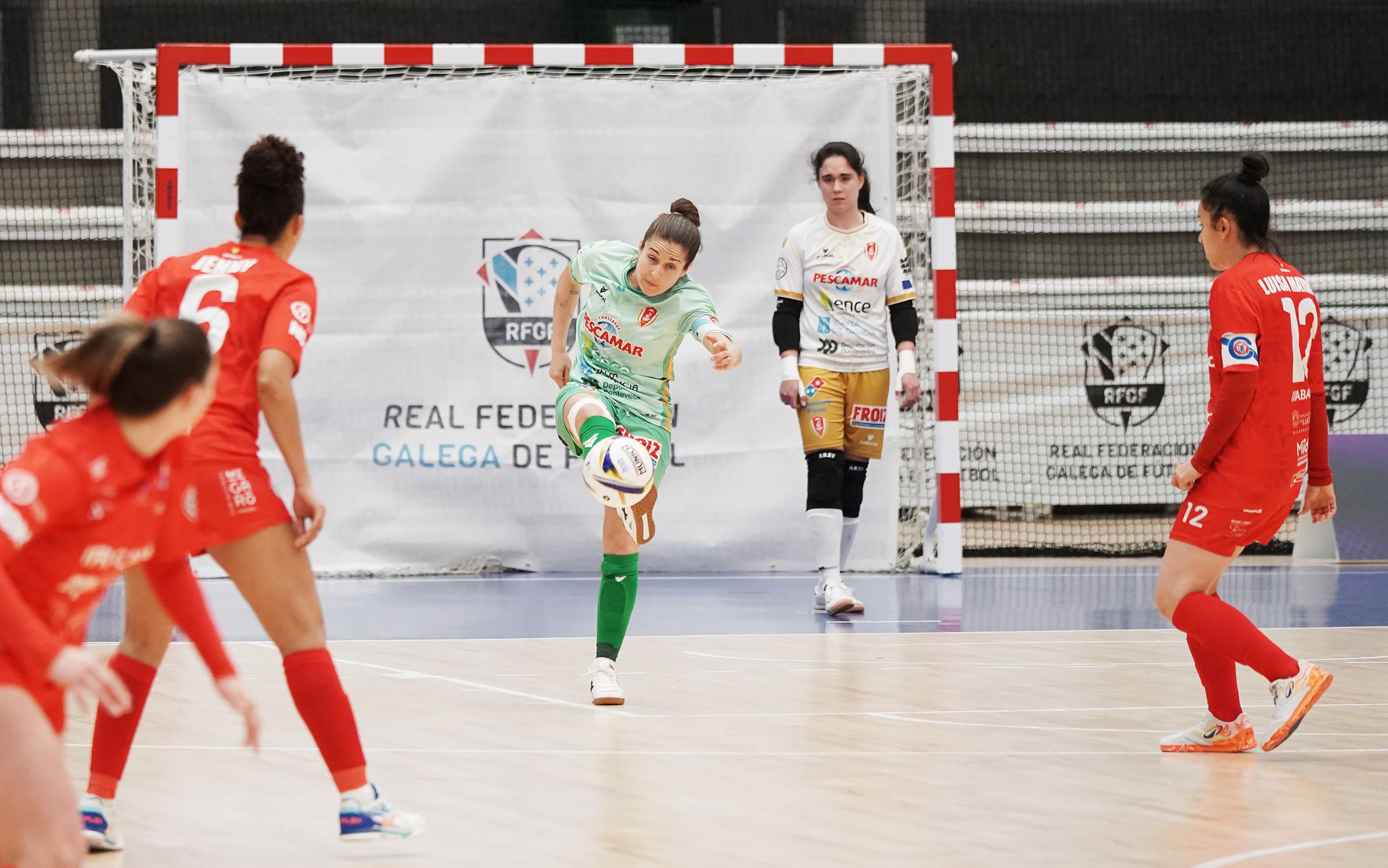 Final de la Copa Galicia de Fútbol Sala entre Poio Pescamar y Castro
