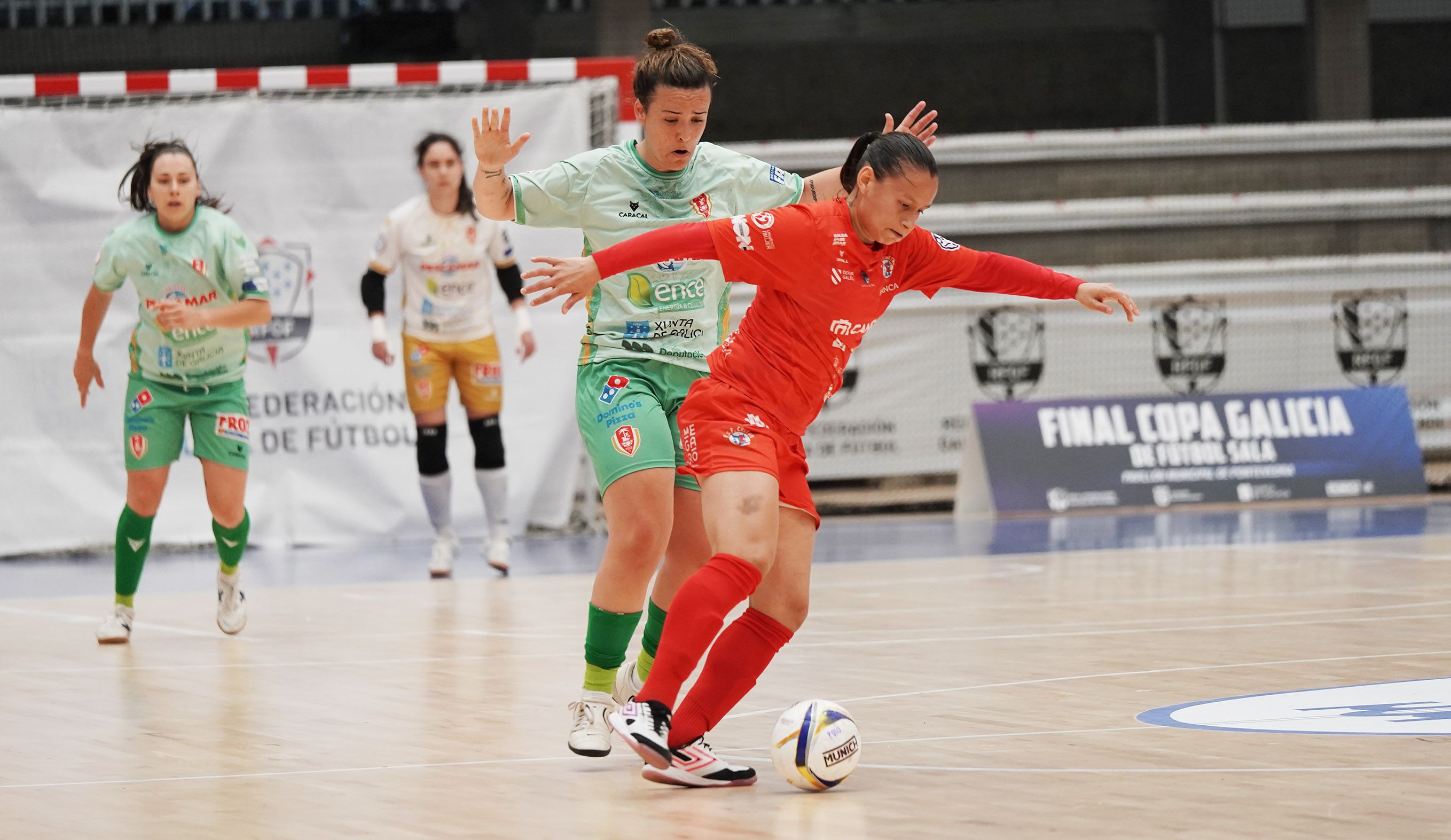 Final de la Copa Galicia de Fútbol Sala entre Poio Pescamar y Castro