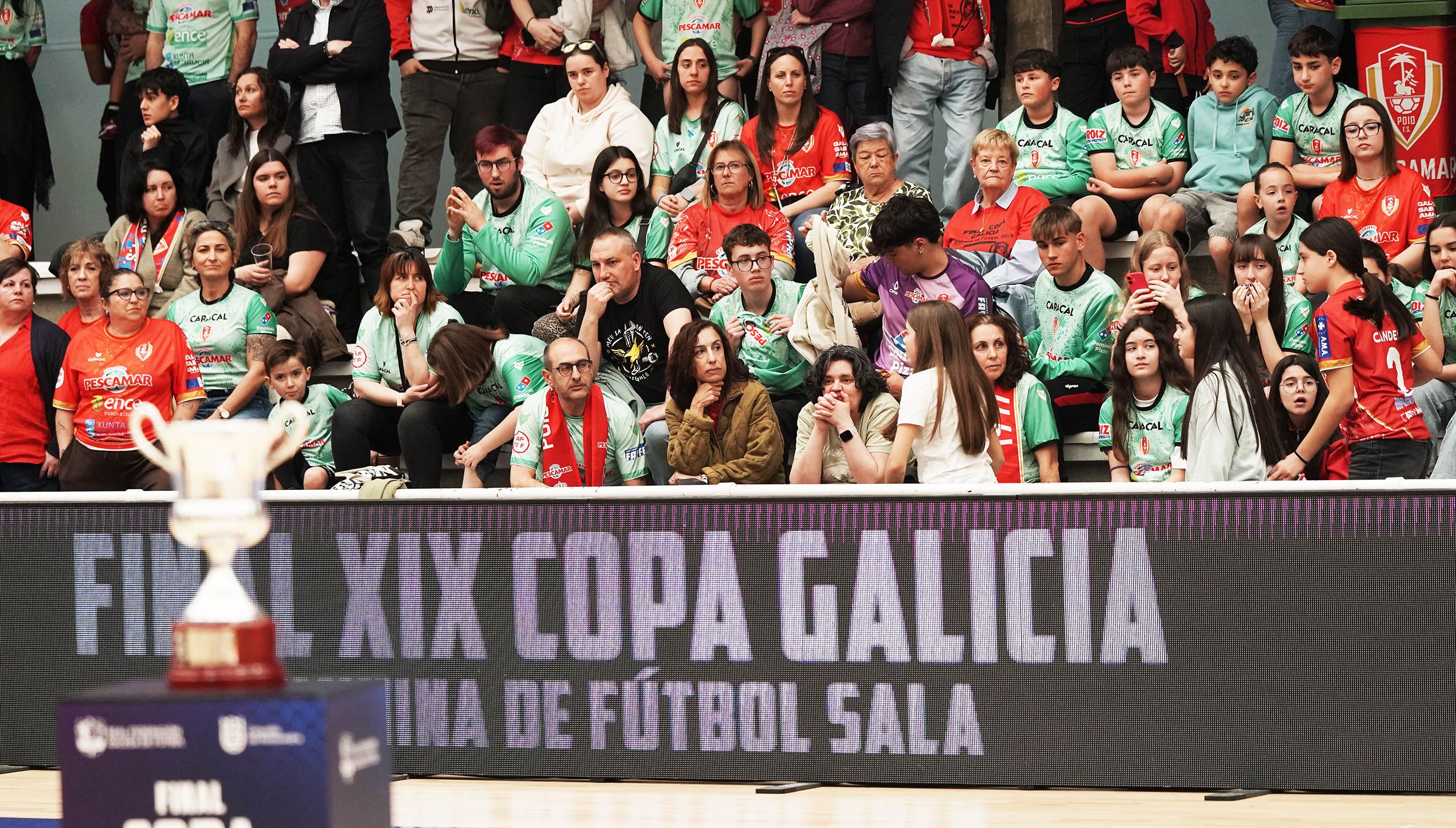 Final de la Copa Galicia de Fútbol Sala entre Poio Pescamar y Castro