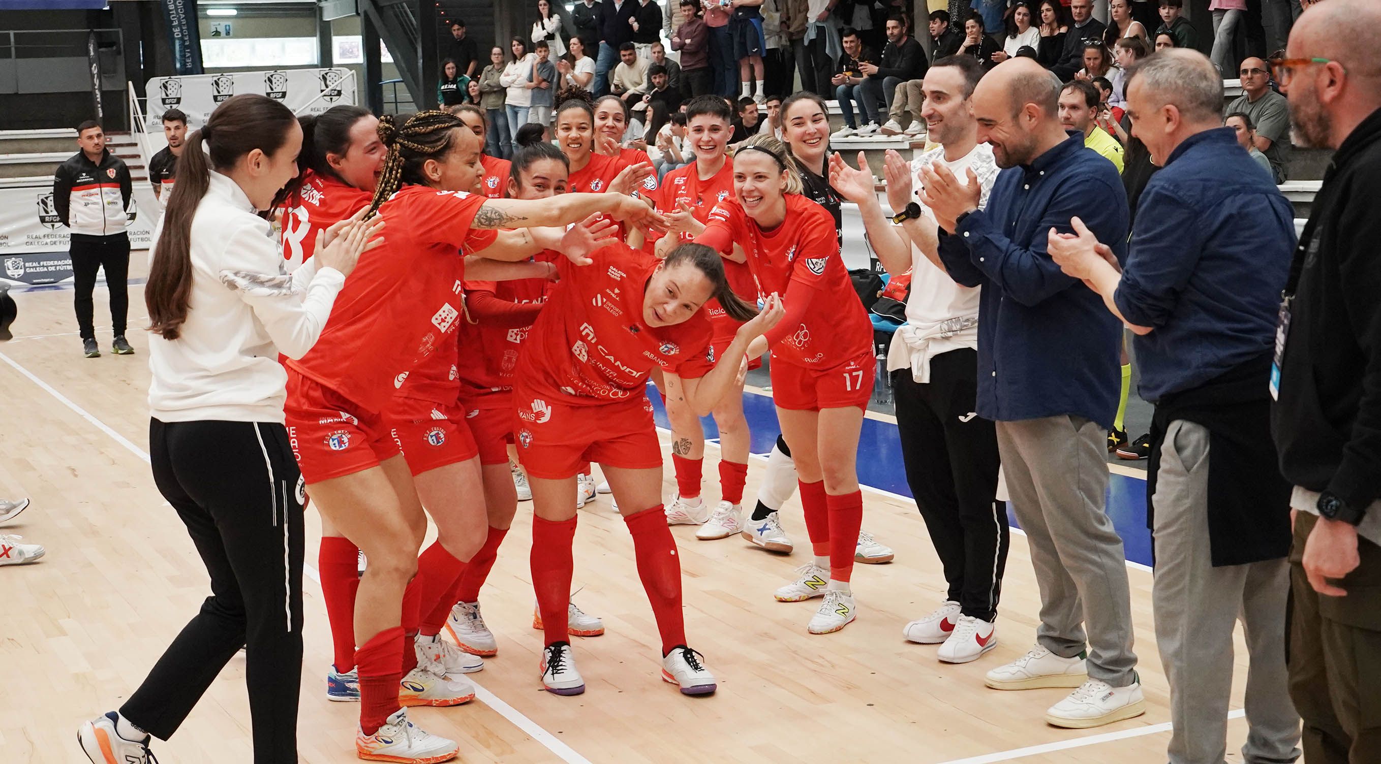 Final de la Copa Galicia de Fútbol Sala entre Poio Pescamar y Castro