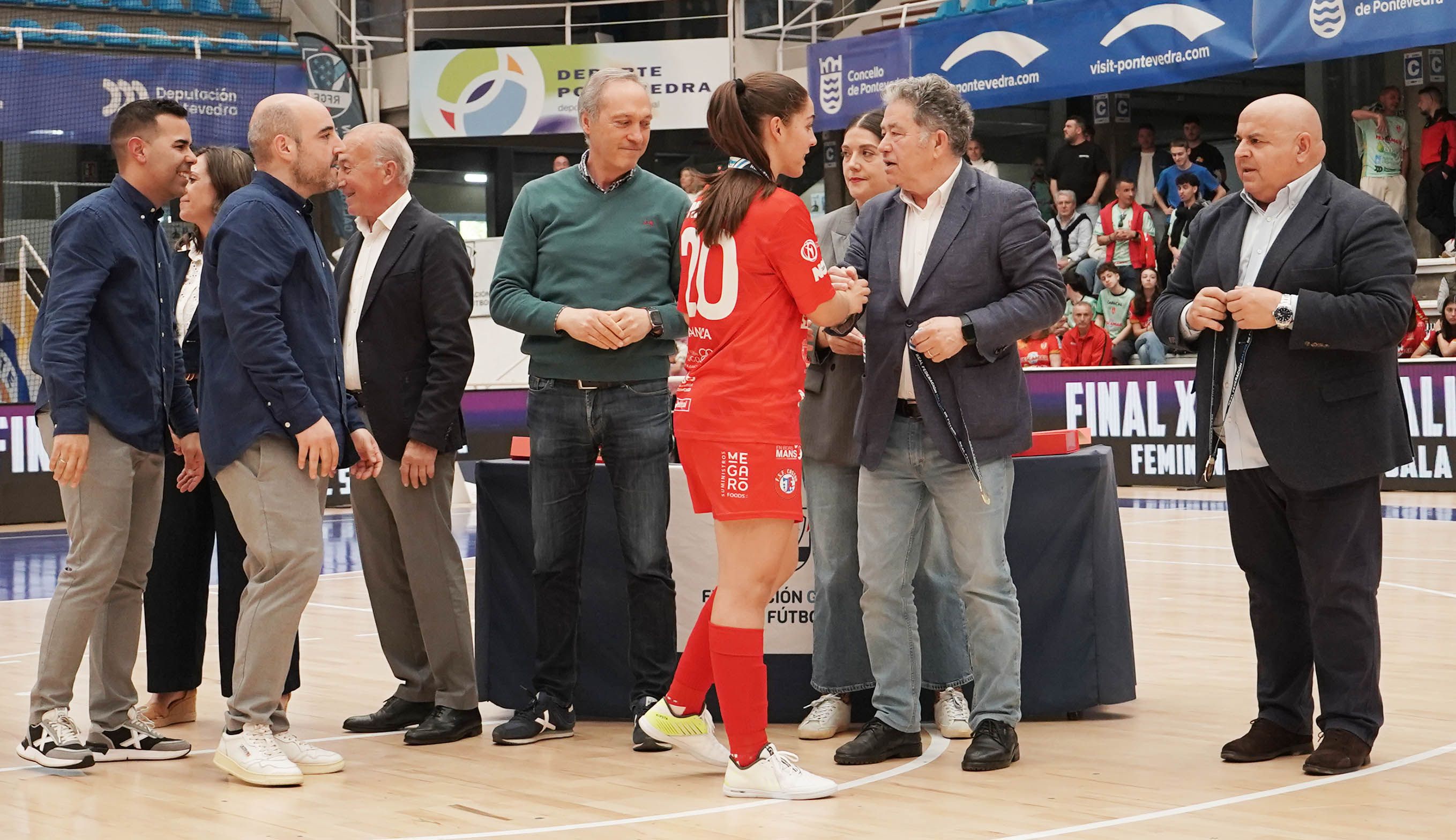 Final de la Copa Galicia de Fútbol Sala entre Poio Pescamar y Castro