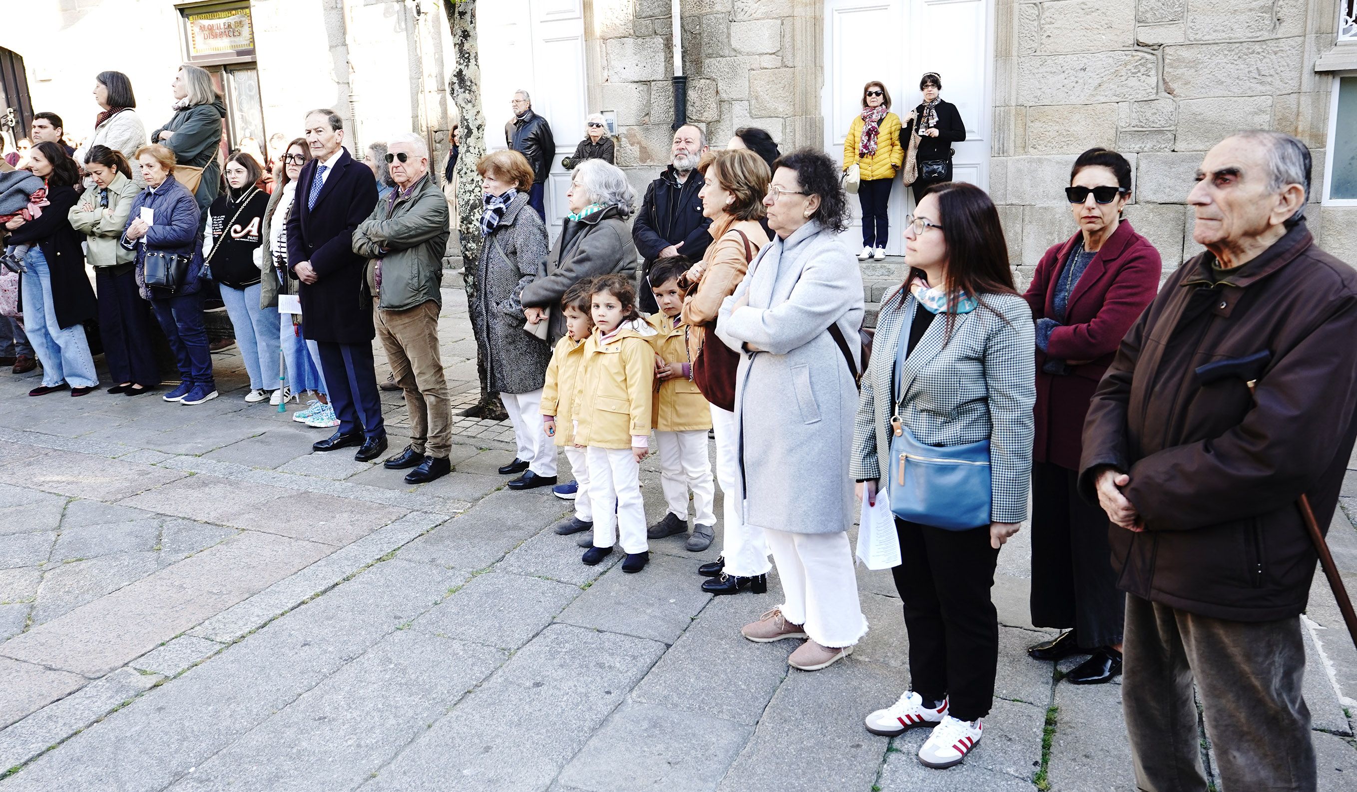 Procesión do 'Encontro' con Viacrucis Penitencial na Semana Santa de Pontevedra