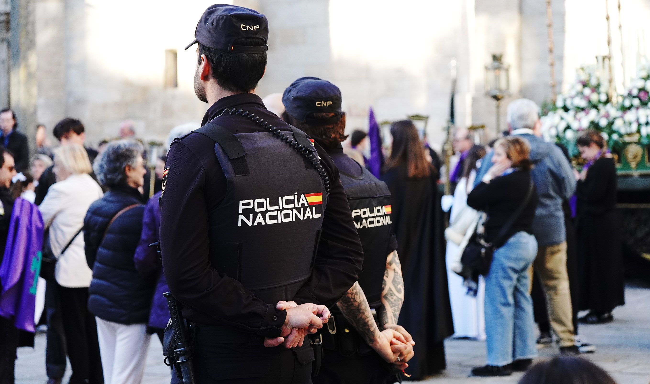 Agentes de la Policía Nacional