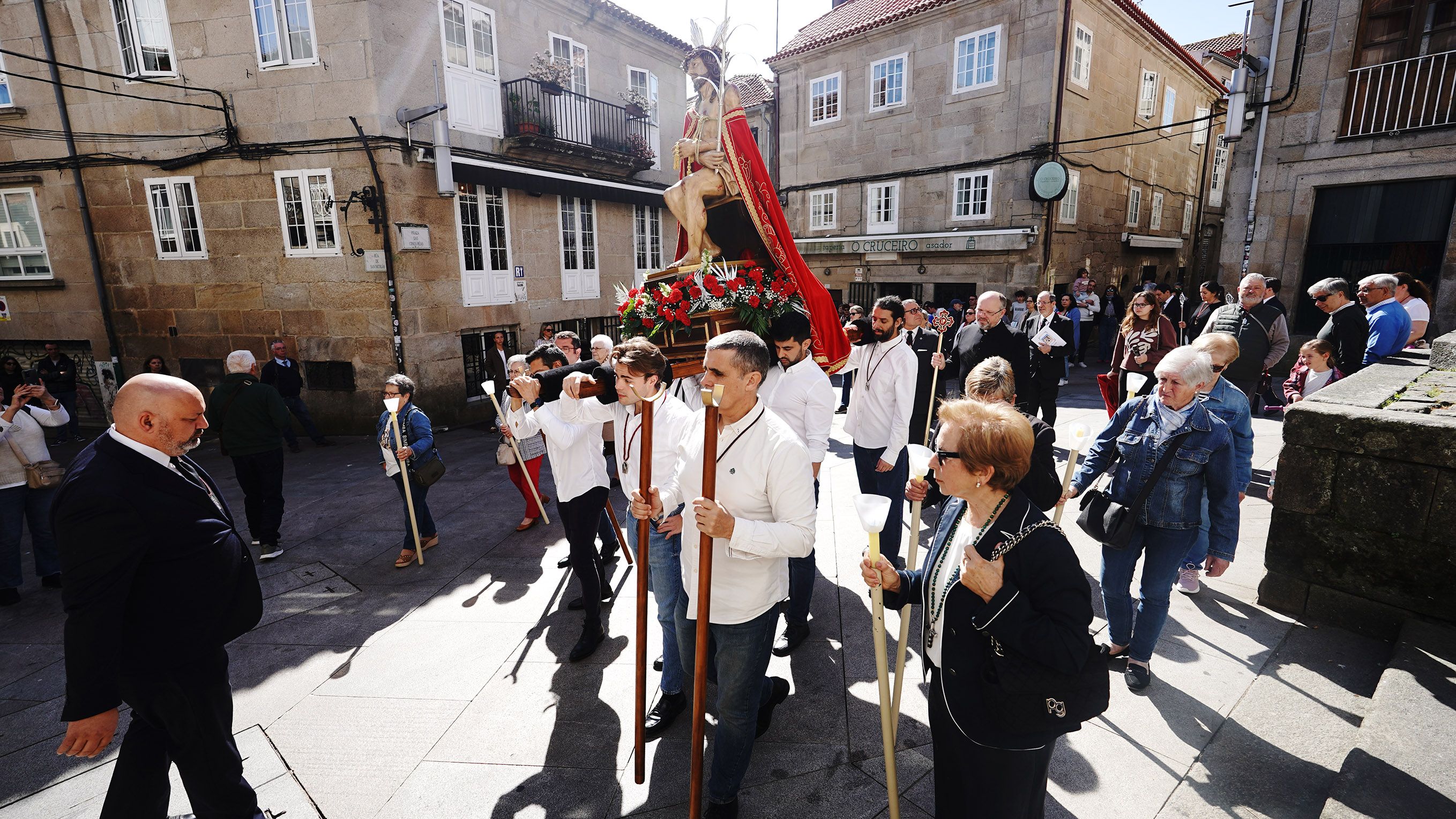 Traslado del Ecce Homo en la Semana Santa de Pontevedra Traslado del Ecce Homo en la Semana Santa de Pontevedra