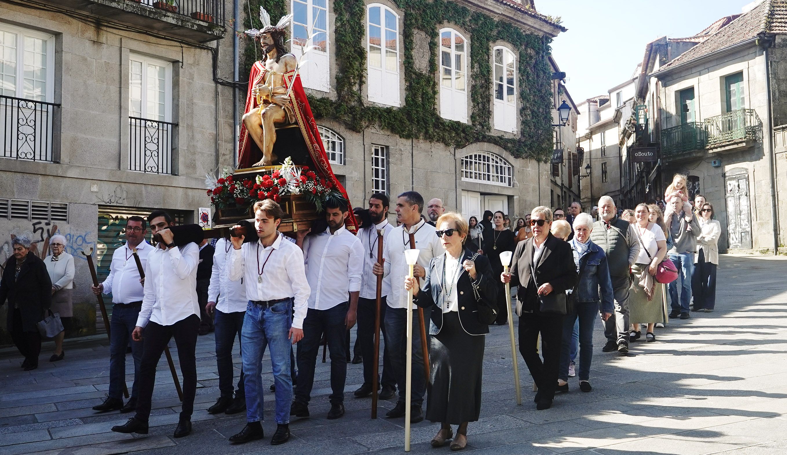 Traslado del Ecce Homo en la Semana Santa de Pontevedra Traslado del Ecce Homo en la Semana Santa de Pontevedra