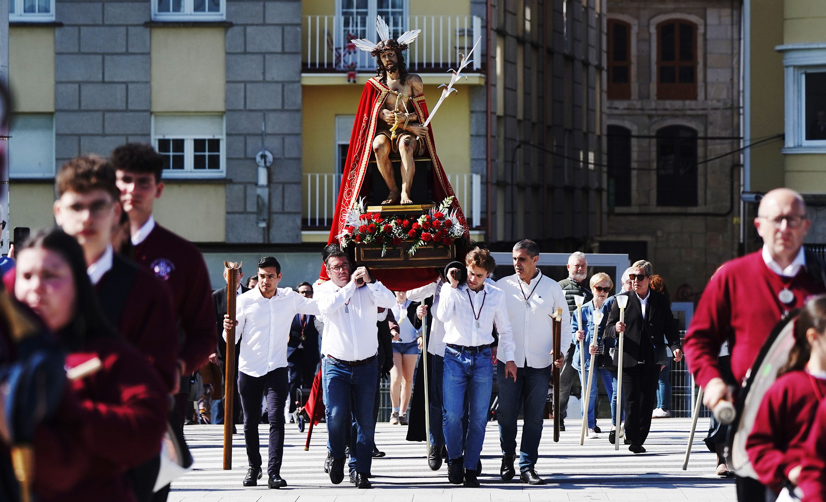 Traslado del Ecce Homo en la Semana Santa de Pontevedra Traslado del Ecce Homo en la Semana Santa de Pontevedra