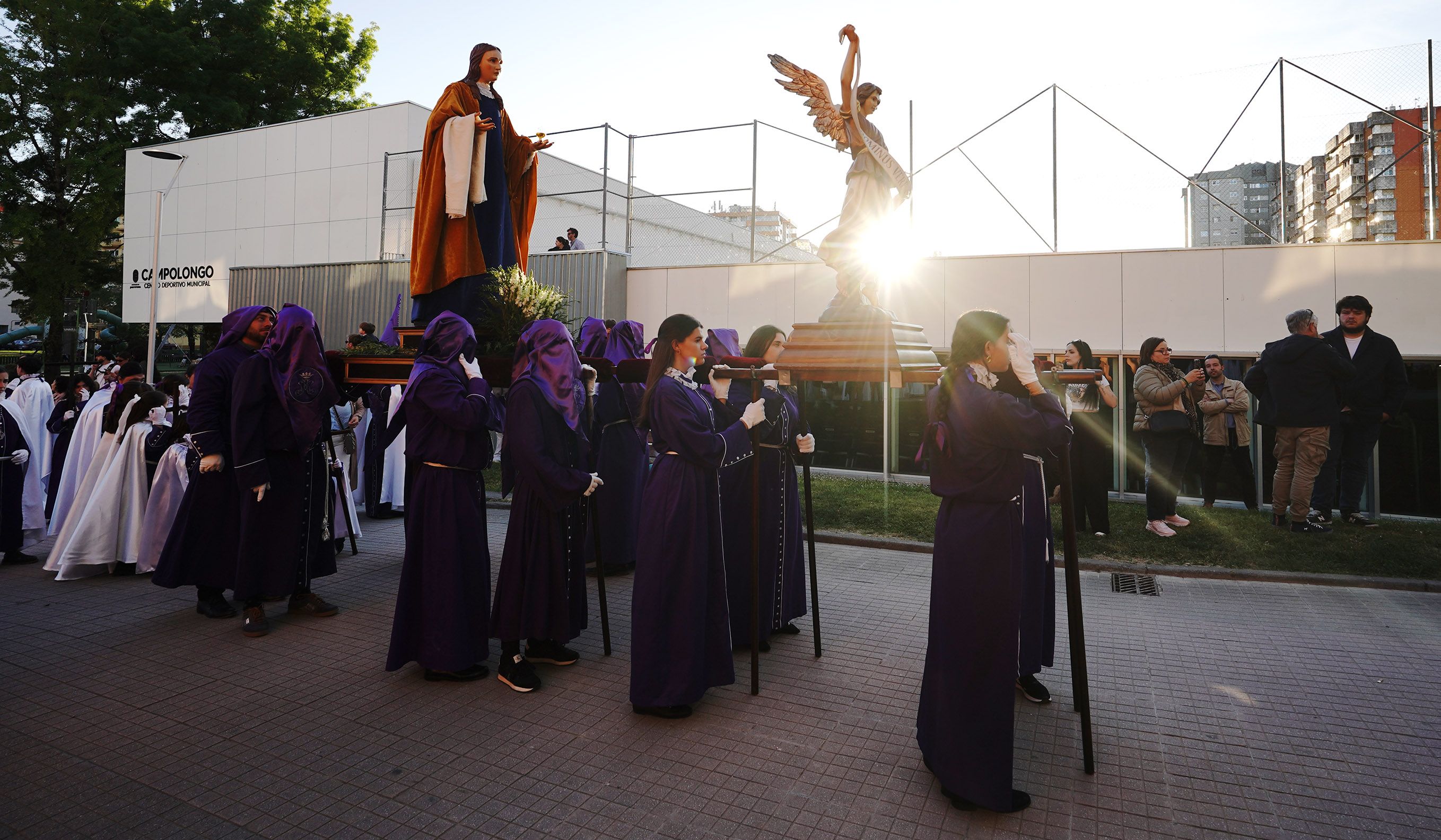 Procesión do Encontro de Xesús Resucitado que pecha a Semana Santa de Pontevedra Procesión do Encontro de Xesús Resucitado que pecha a Semana Santa de Pontevedra