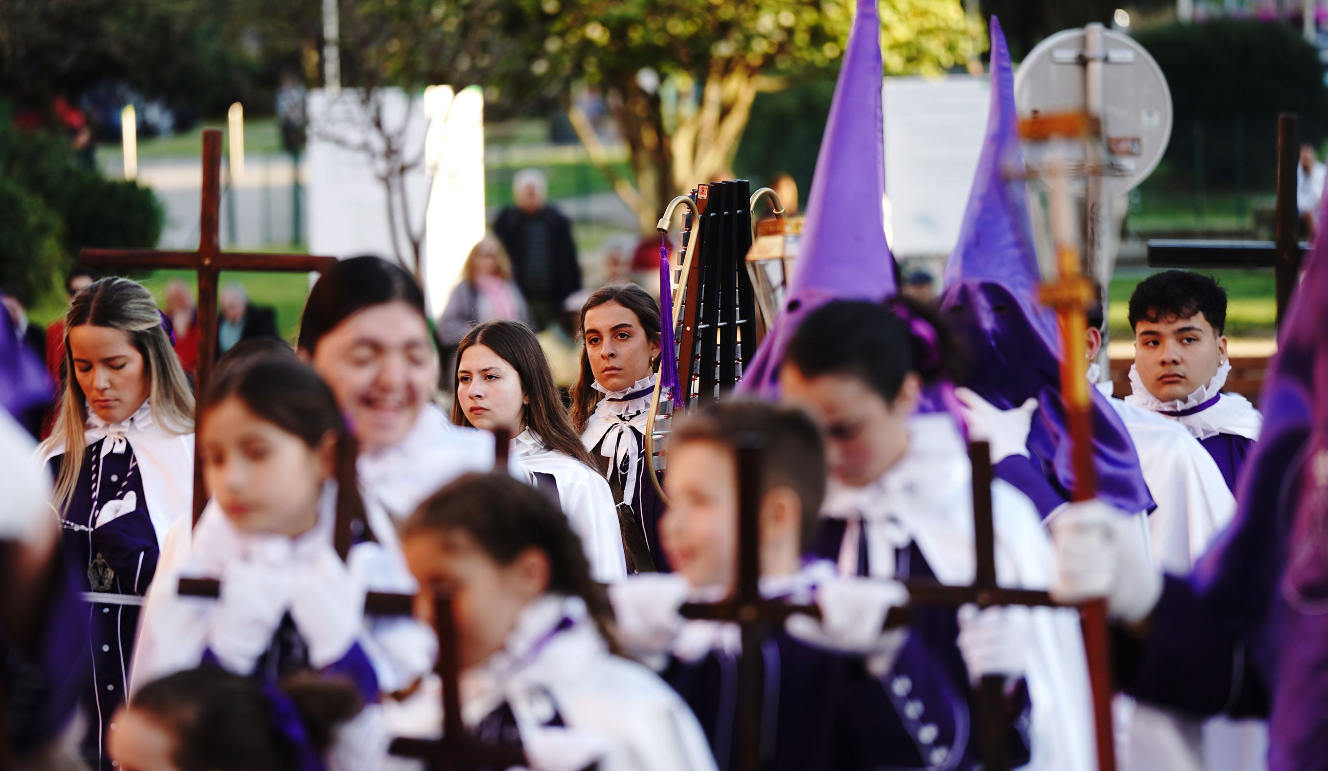 Procesión do Encontro de Xesús Resucitado que pecha a Semana Santa de Pontevedra Procesión do Encontro de Xesús Resucitado que pecha a Semana Santa de Pontevedra