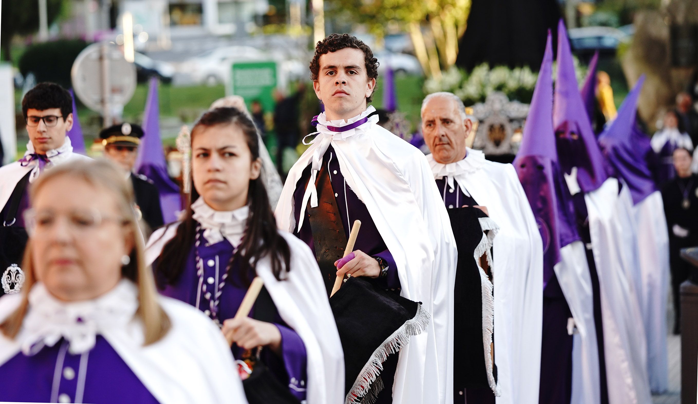 Procesión do Encontro de Xesús Resucitado que pecha a Semana Santa de Pontevedra Procesión do Encontro de Xesús Resucitado que pecha a Semana Santa de Pontevedra
