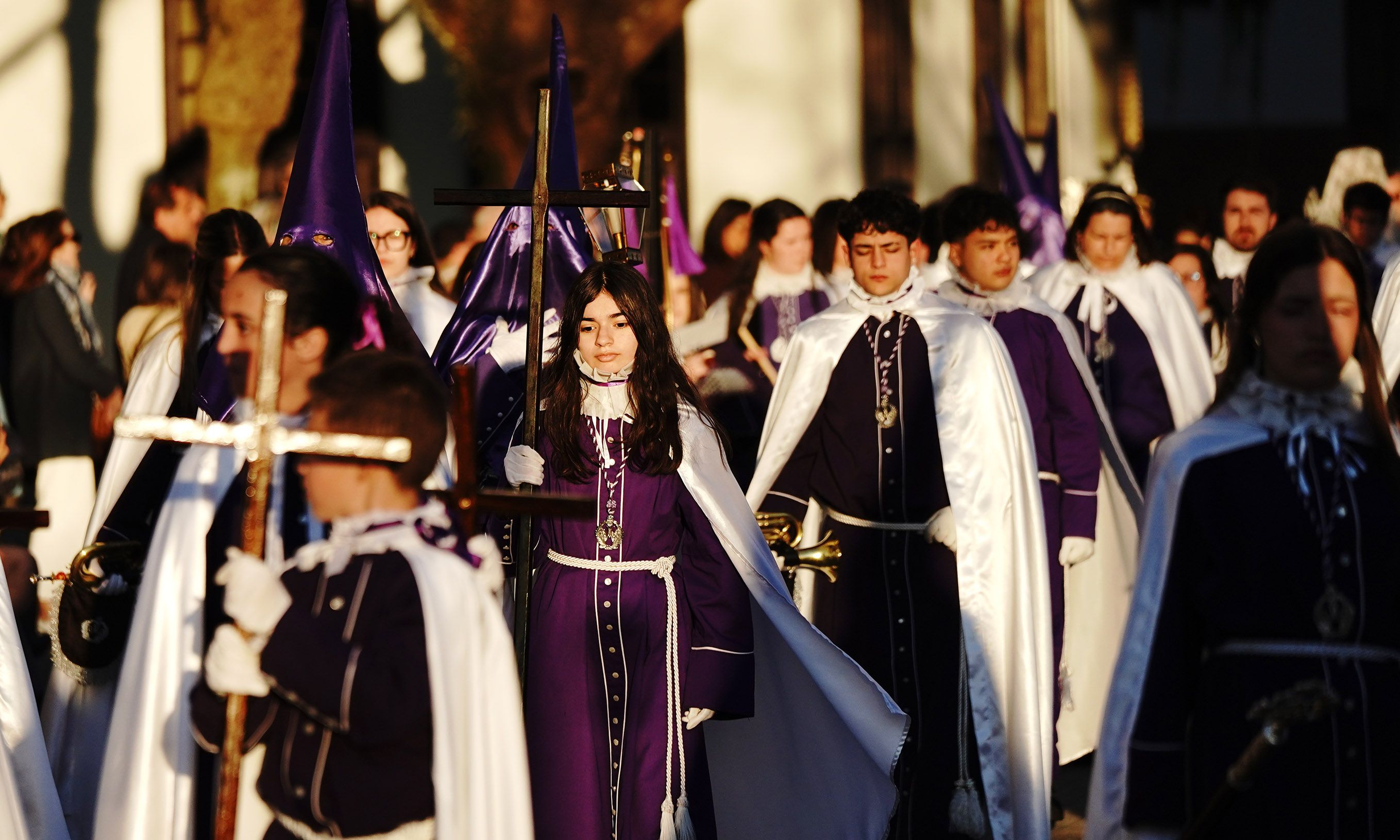 Procesión do Encontro de Xesús Resucitado que pecha a Semana Santa de Pontevedra Procesión do Encontro de Xesús Resucitado que pecha a Semana Santa de Pontevedra