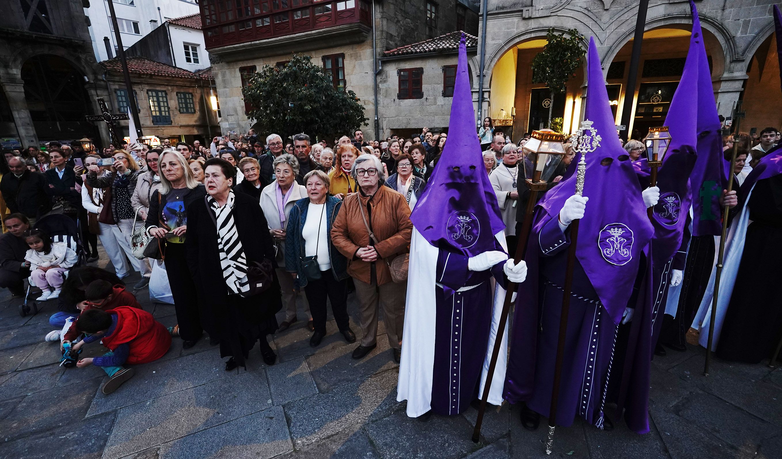 Procesión do Encontro de Xesús Resucitado que pecha a Semana Santa de Pontevedra Procesión do Encontro de Xesús Resucitado que pecha a Semana Santa de Pontevedra