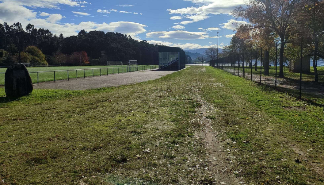 Instalaciones de A Reiboa en la que se construirá una pista de atletismo