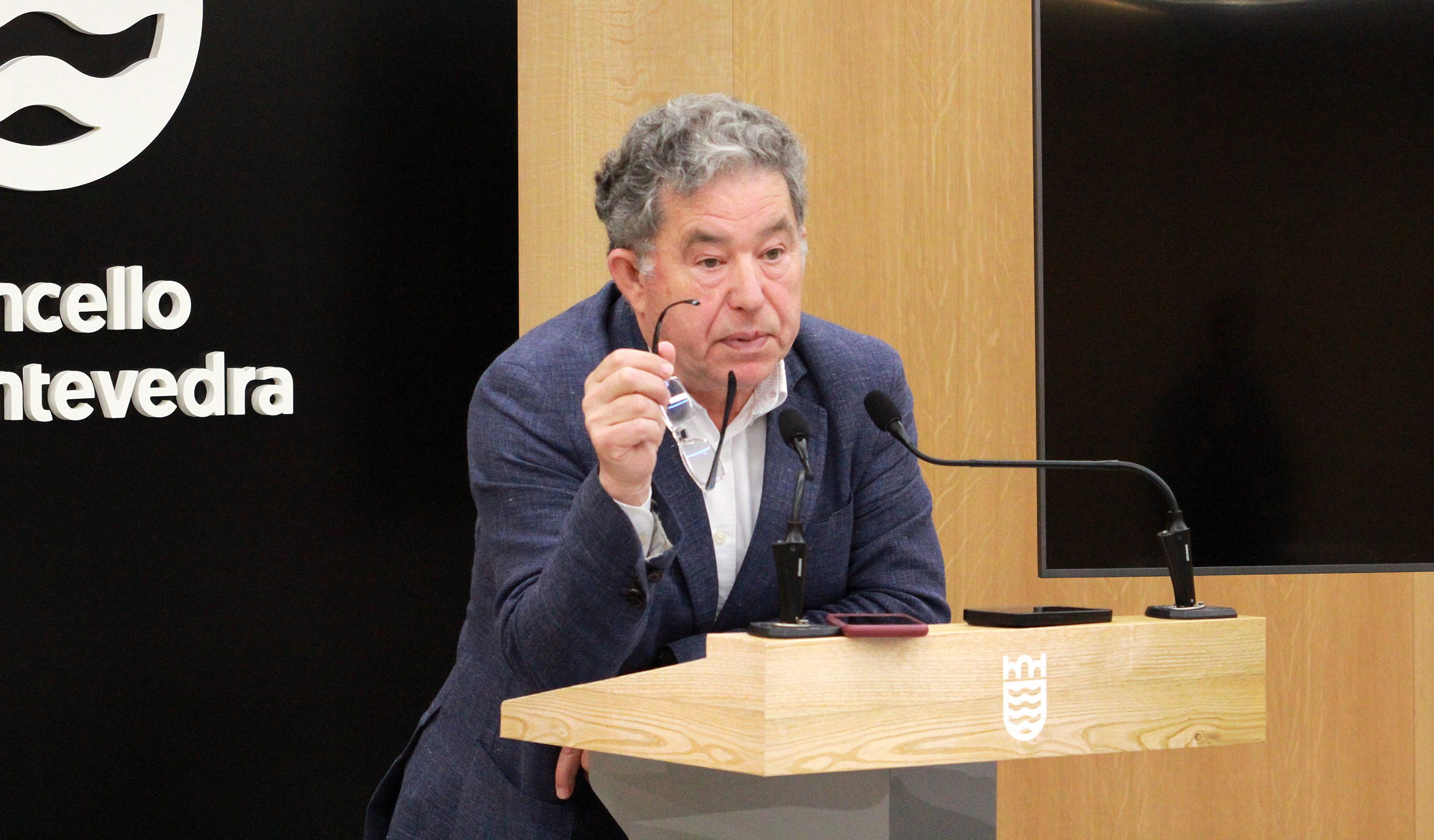 Miguel Anxo Fernández Lores, alcalde de Pontevedra