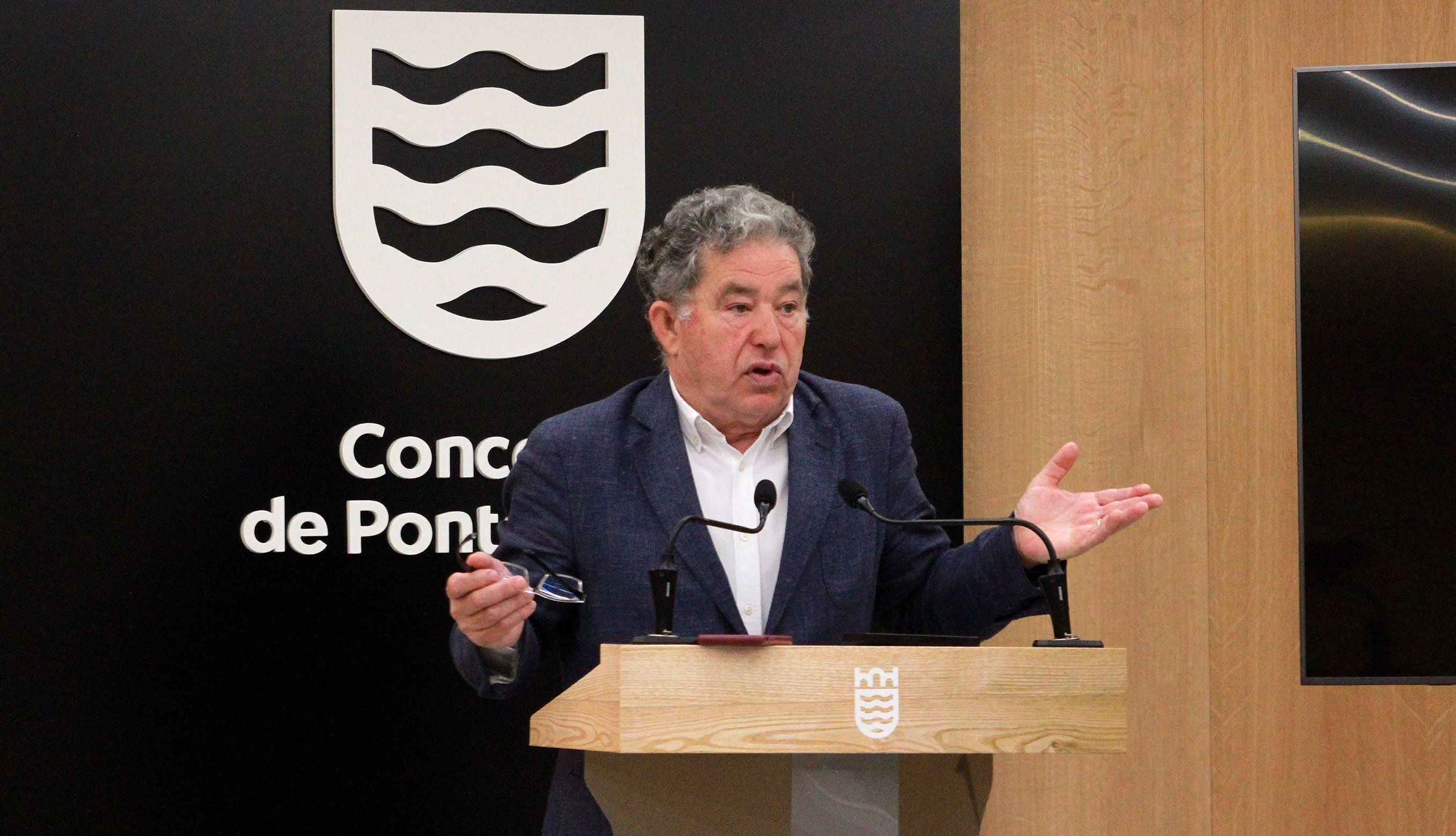 Miguel Anxo Fernández Lores, alcalde de Pontevedra