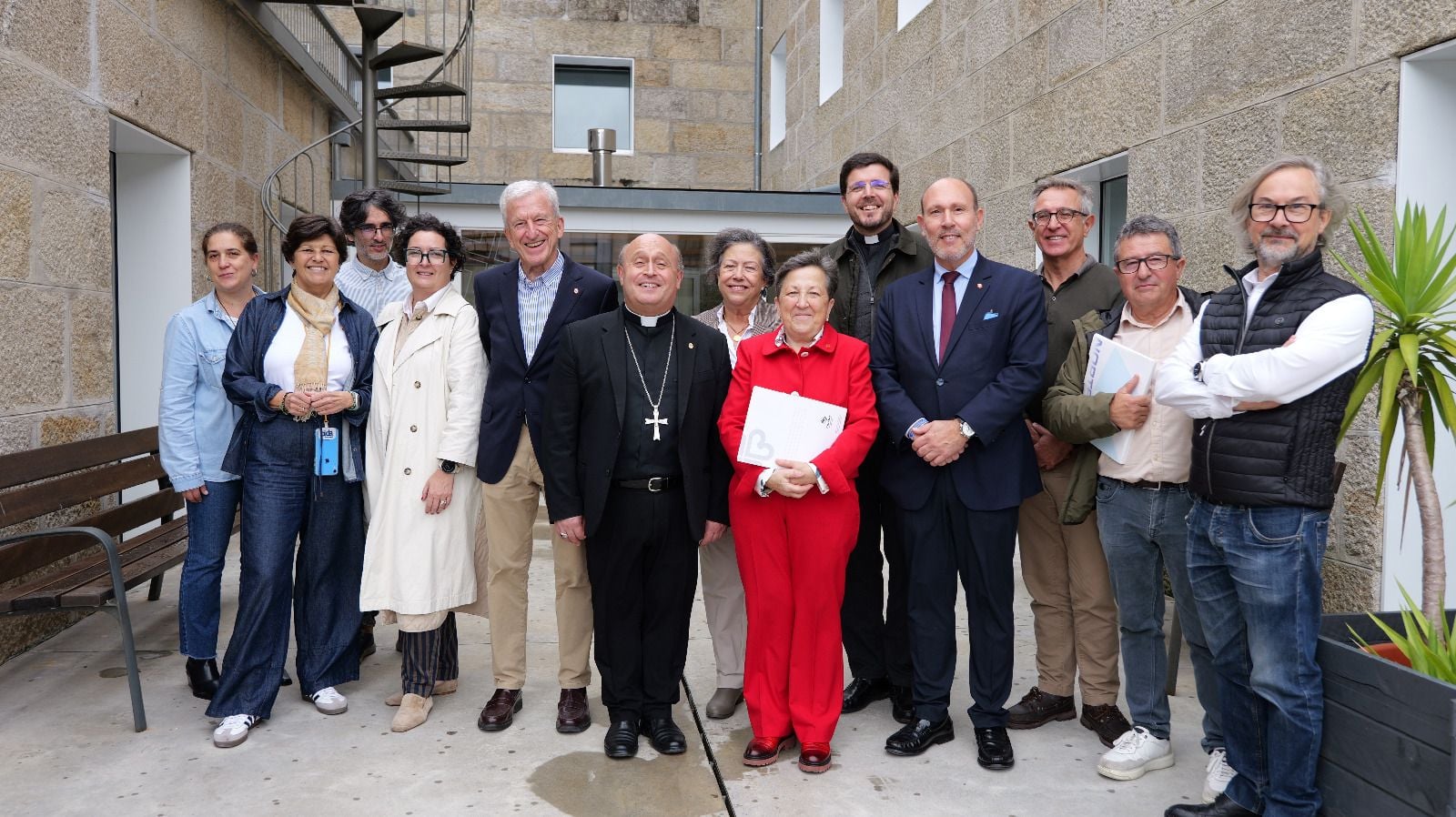 Integrantes de Cáritas Interparroquial de Pontevedra 