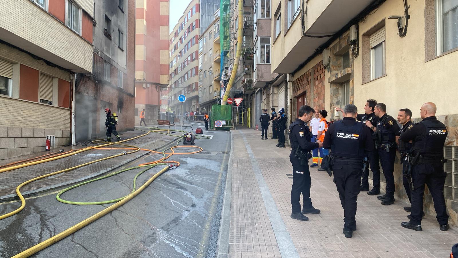 Incendio en Mestre Soutullo Incendio en Mestre Soutullo