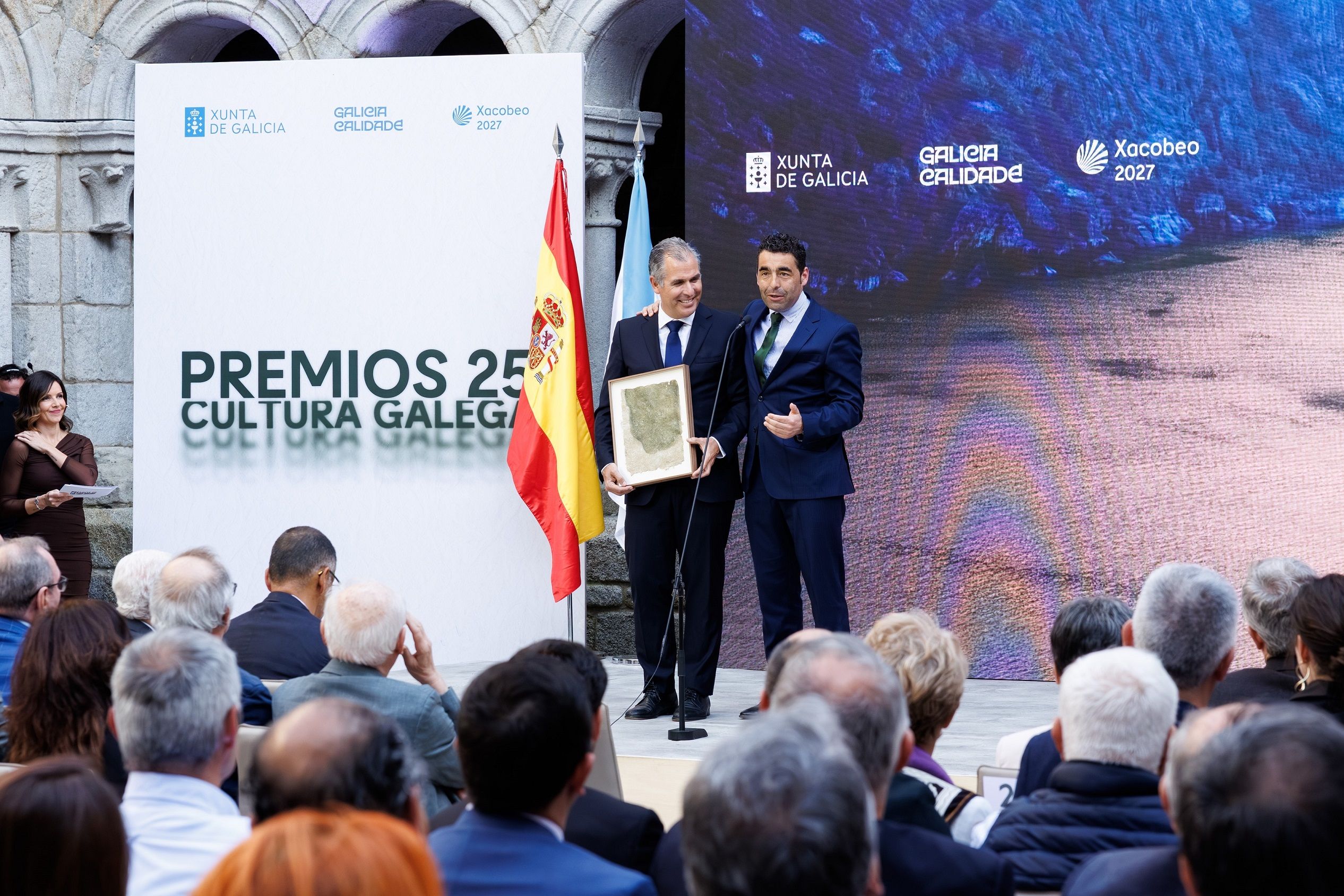 Entrega do Premio da Cultura Galega 2025 á Bienal de Arte