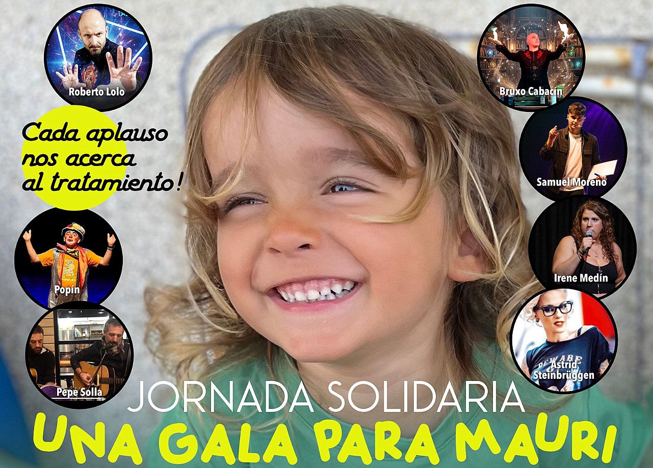 Cartel de "Una gala para Mauri"