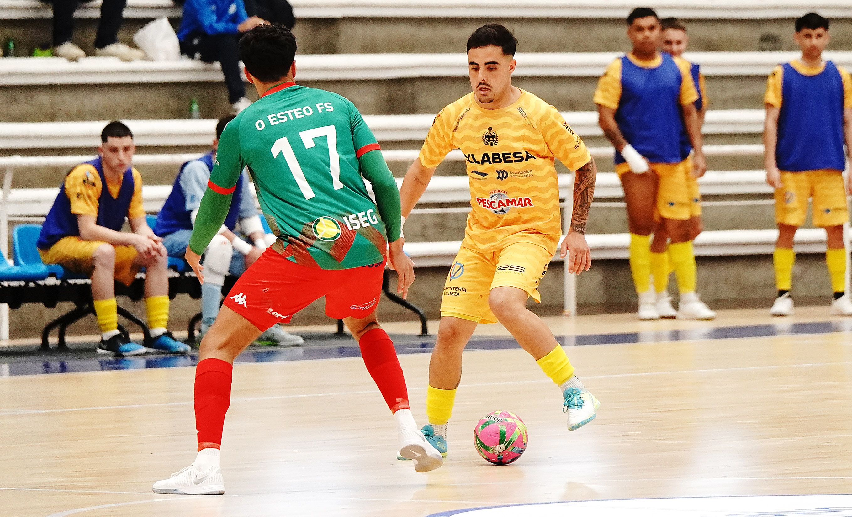Partido entre Leis Pontevedra y O Esteo FS