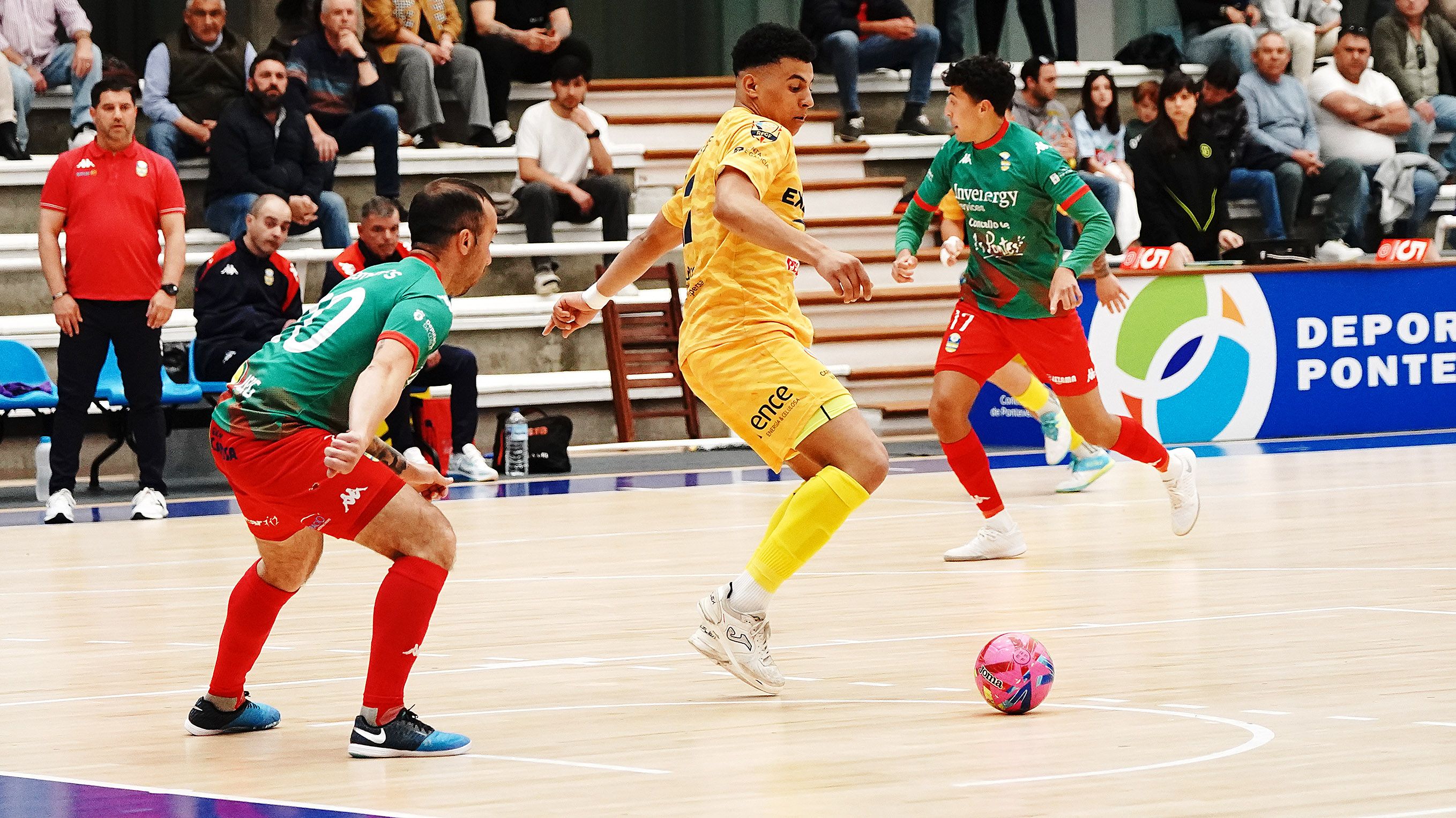 Partido entre Leis Pontevedra y O Esteo FS