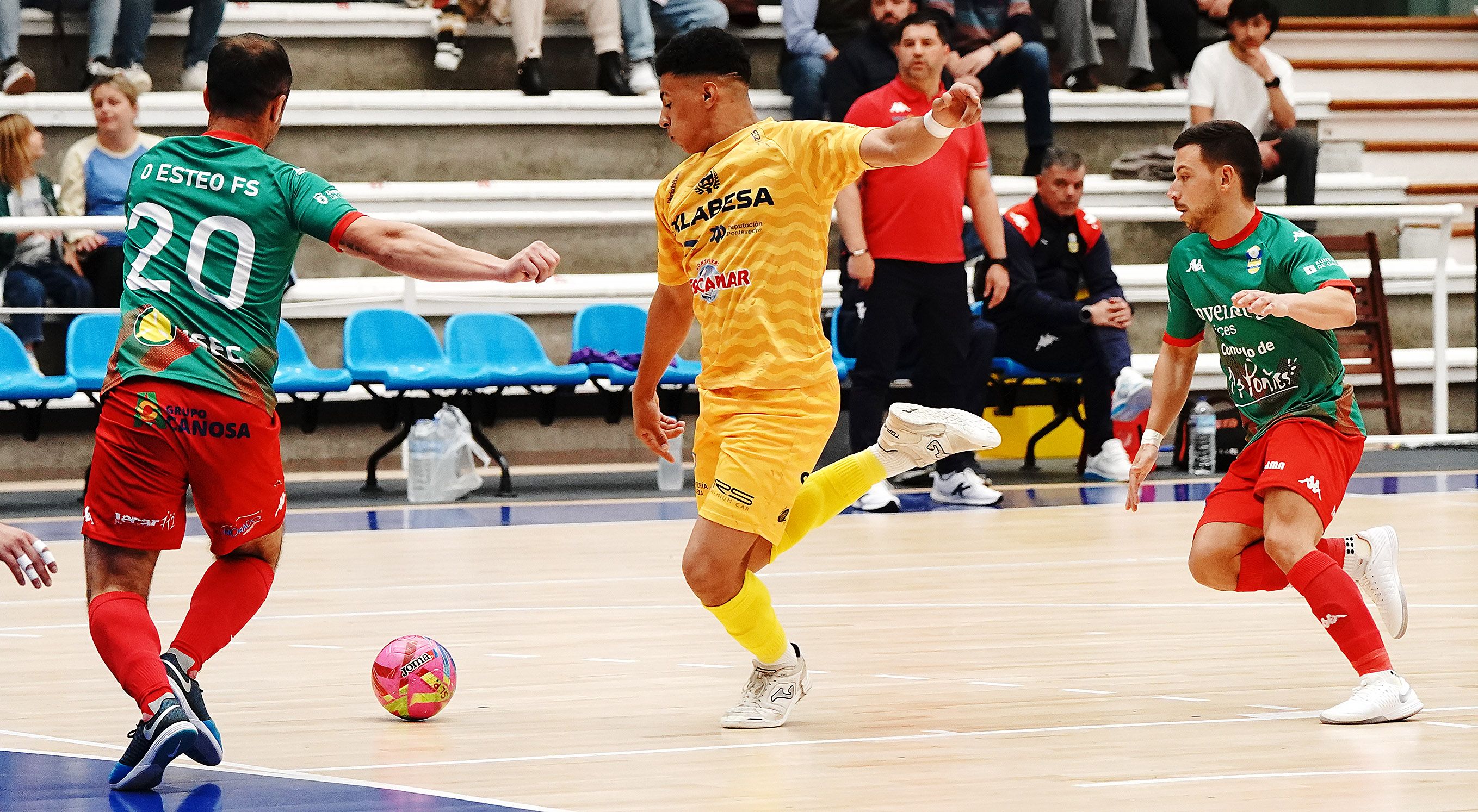 Partido entre Leis Pontevedra y O Esteo FS