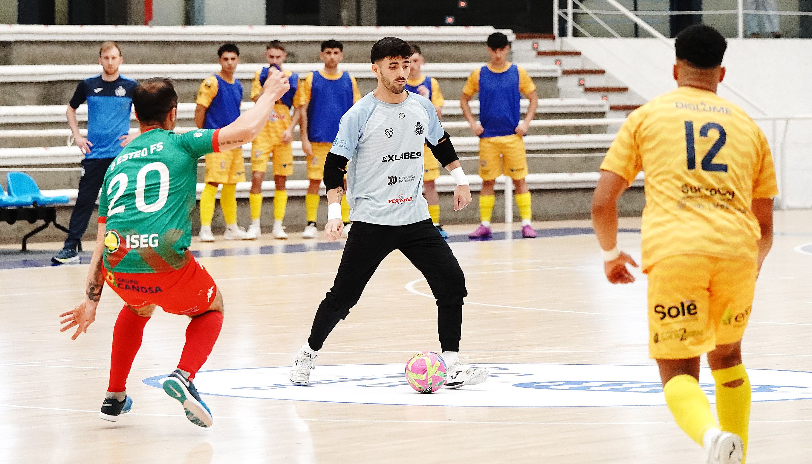 Partido entre Leis Pontevedra y O Esteo FS