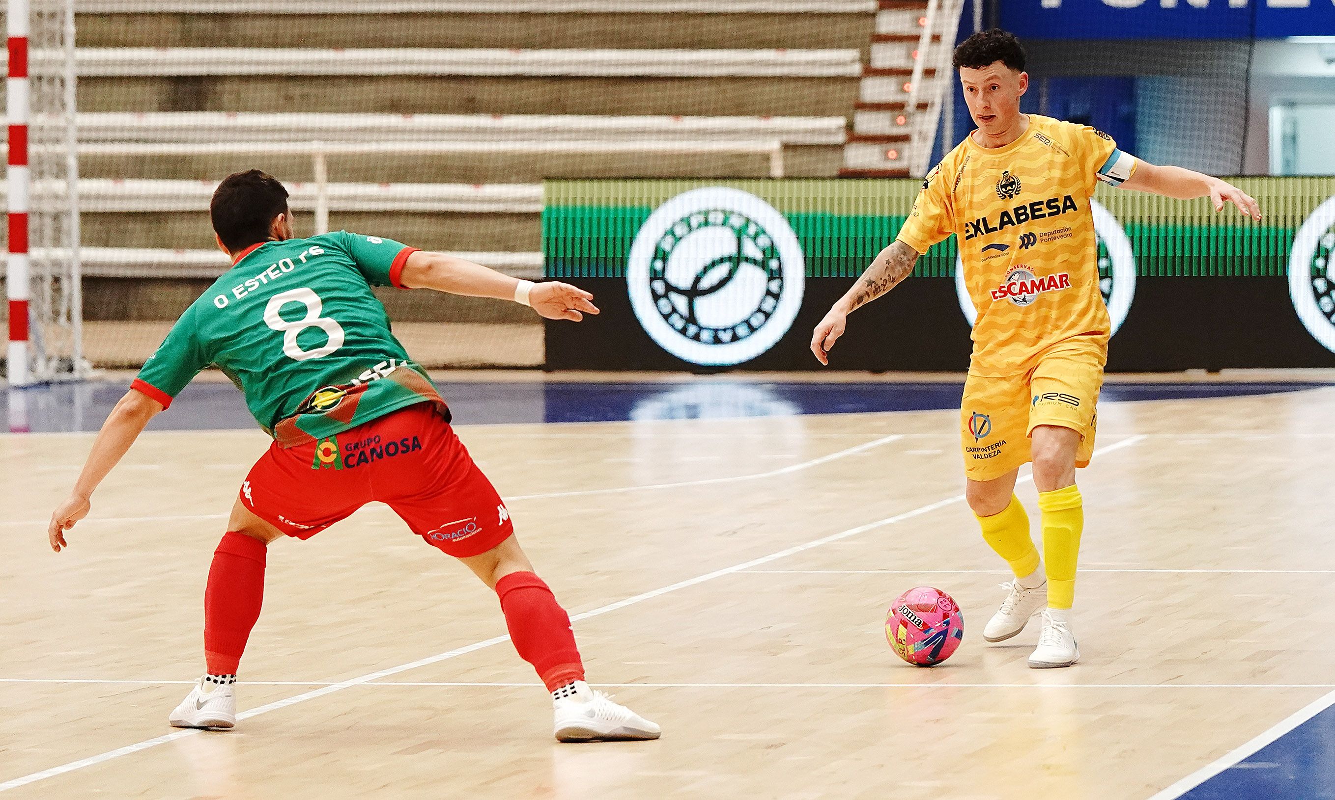 Partido entre Leis Pontevedra y O Esteo FS