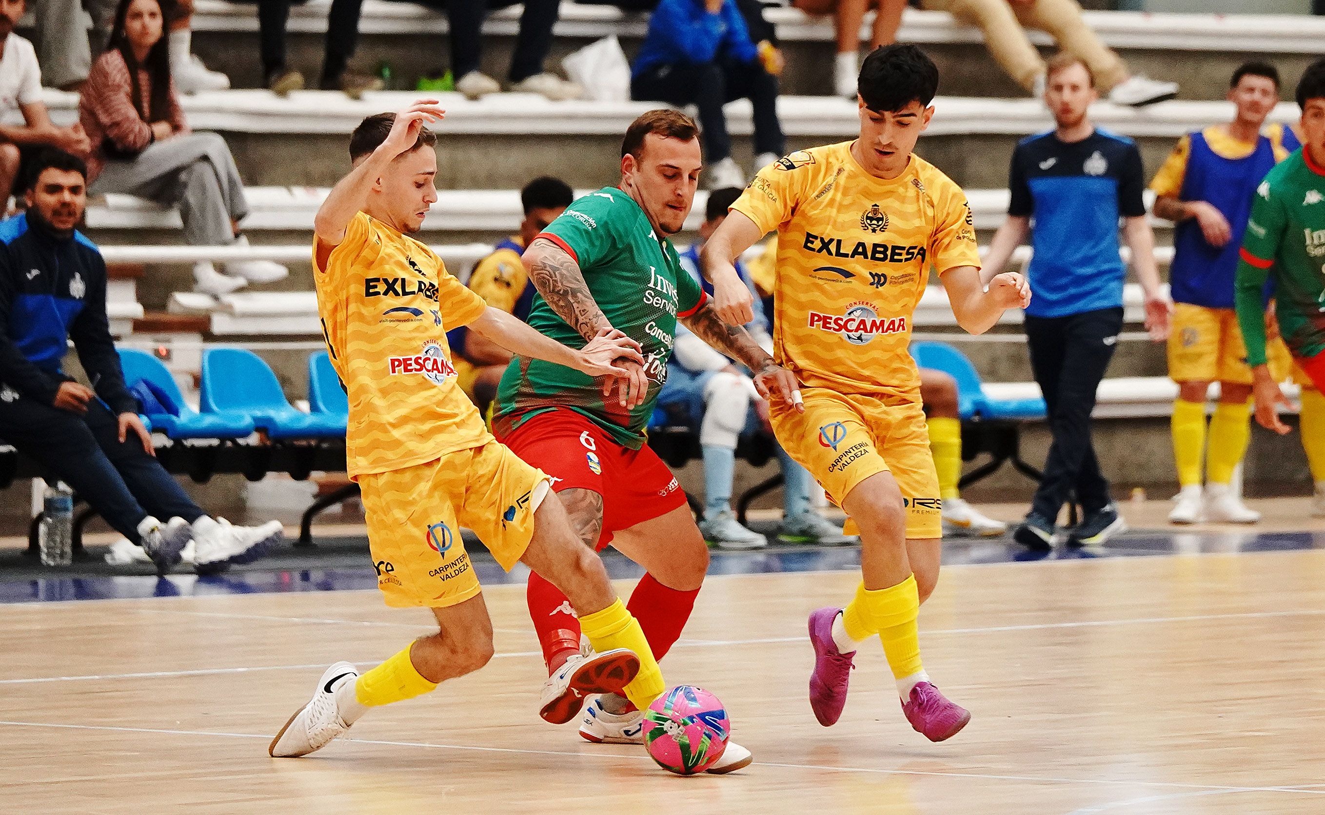 Partido entre Leis Pontevedra y O Esteo FS
