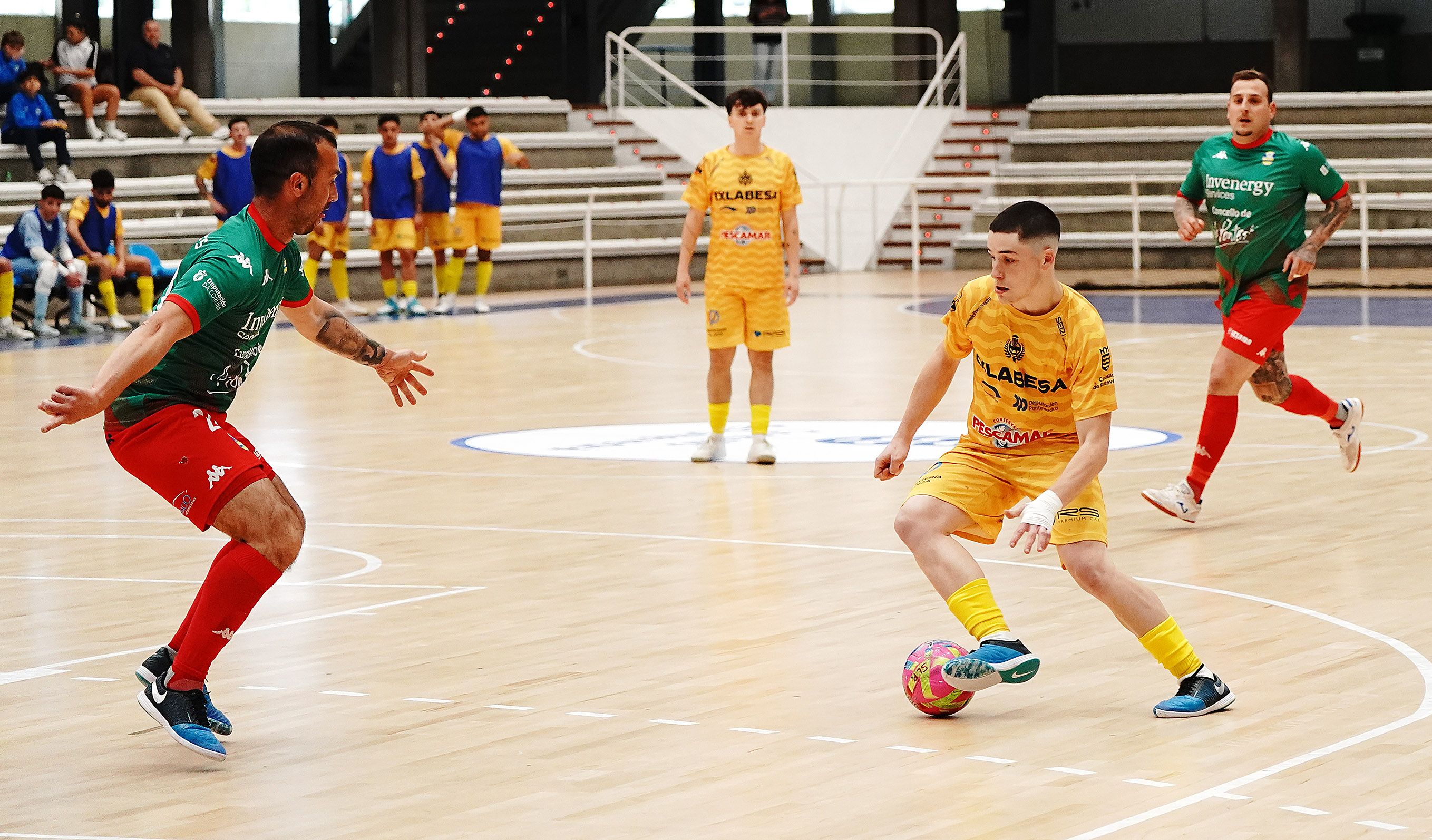 Partido entre Leis Pontevedra y O Esteo FS