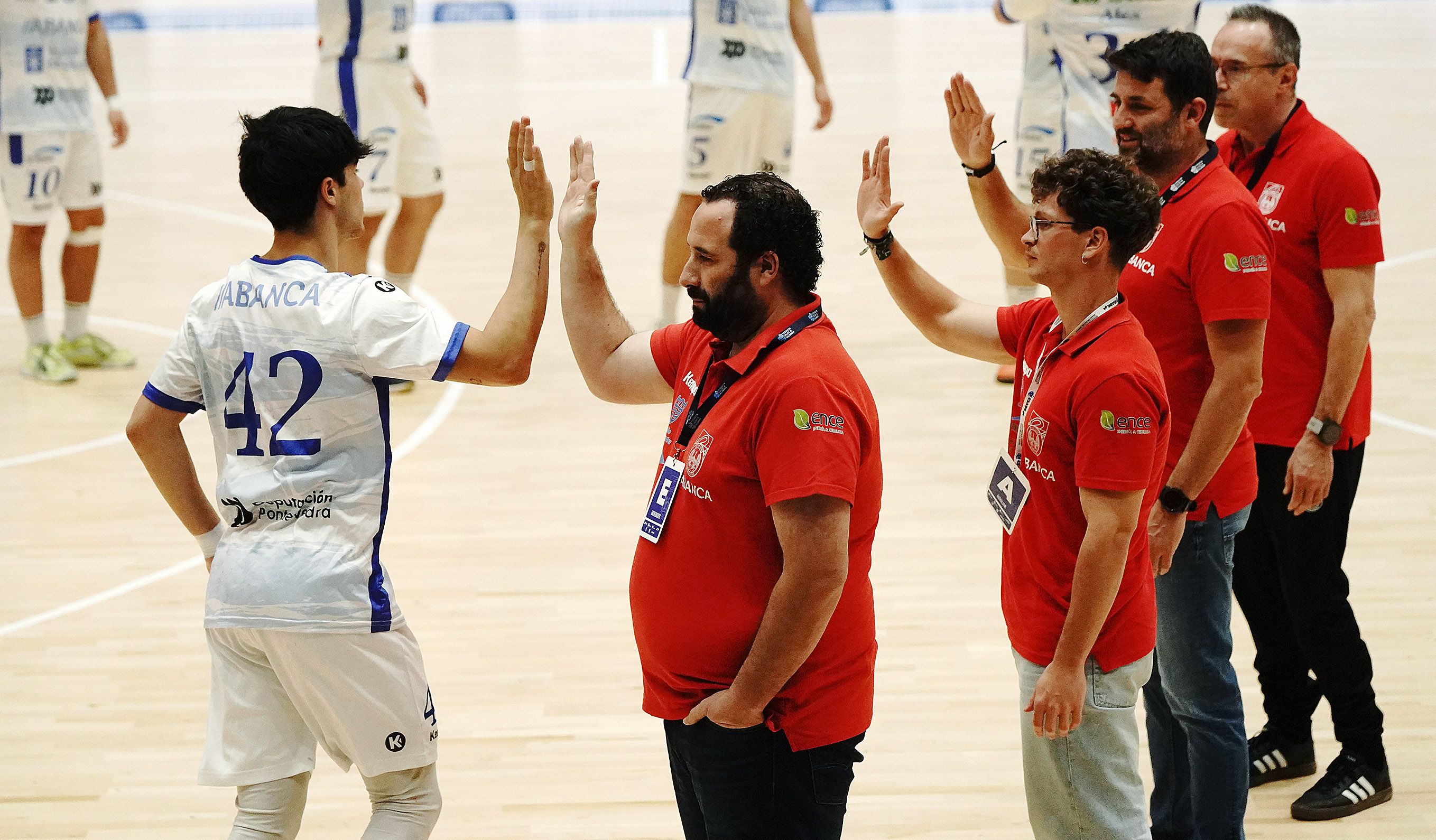 Partido entre Cisne y Club Balonmano Soria en el Municipal Partido entre Cisne y Club Balonmano Soria en el Municipal