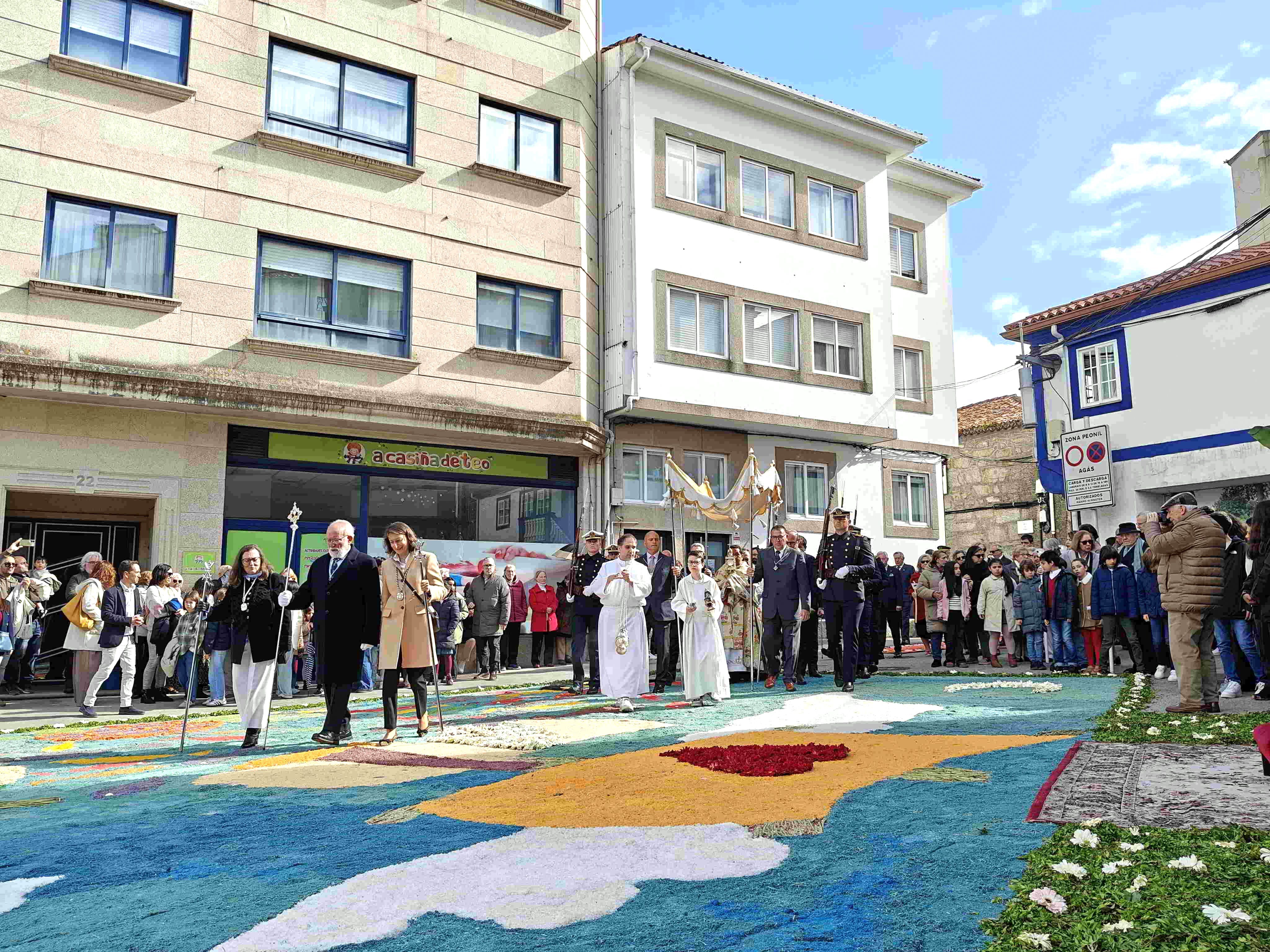 Procesión da Comuñón de Pascua (Viático)