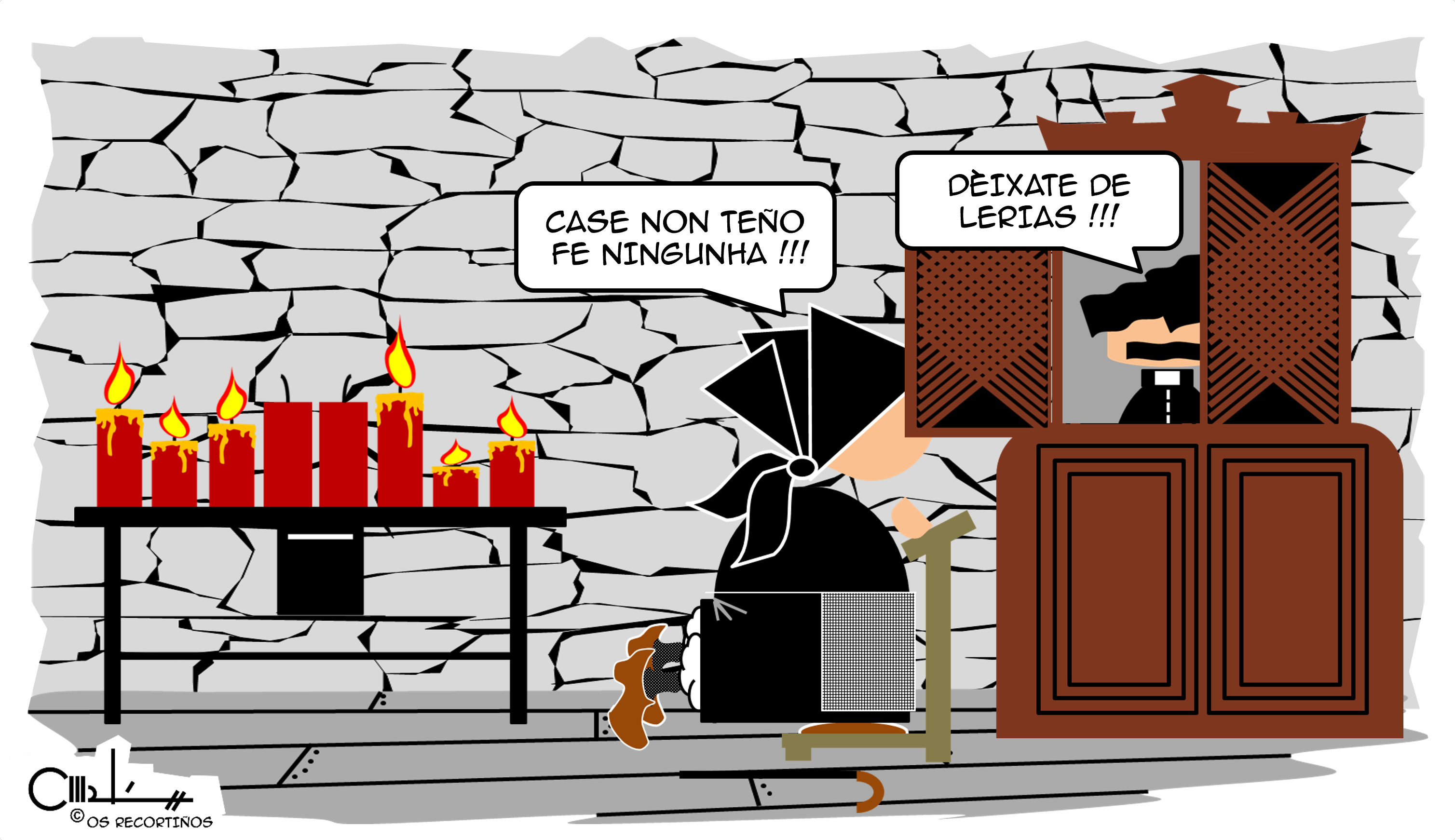 Os Recortiños e cuestión de fe