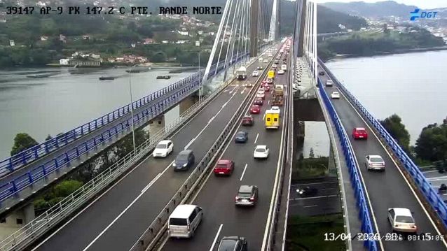 Retencións na ponte de Rande Retencións na ponte de Rande
