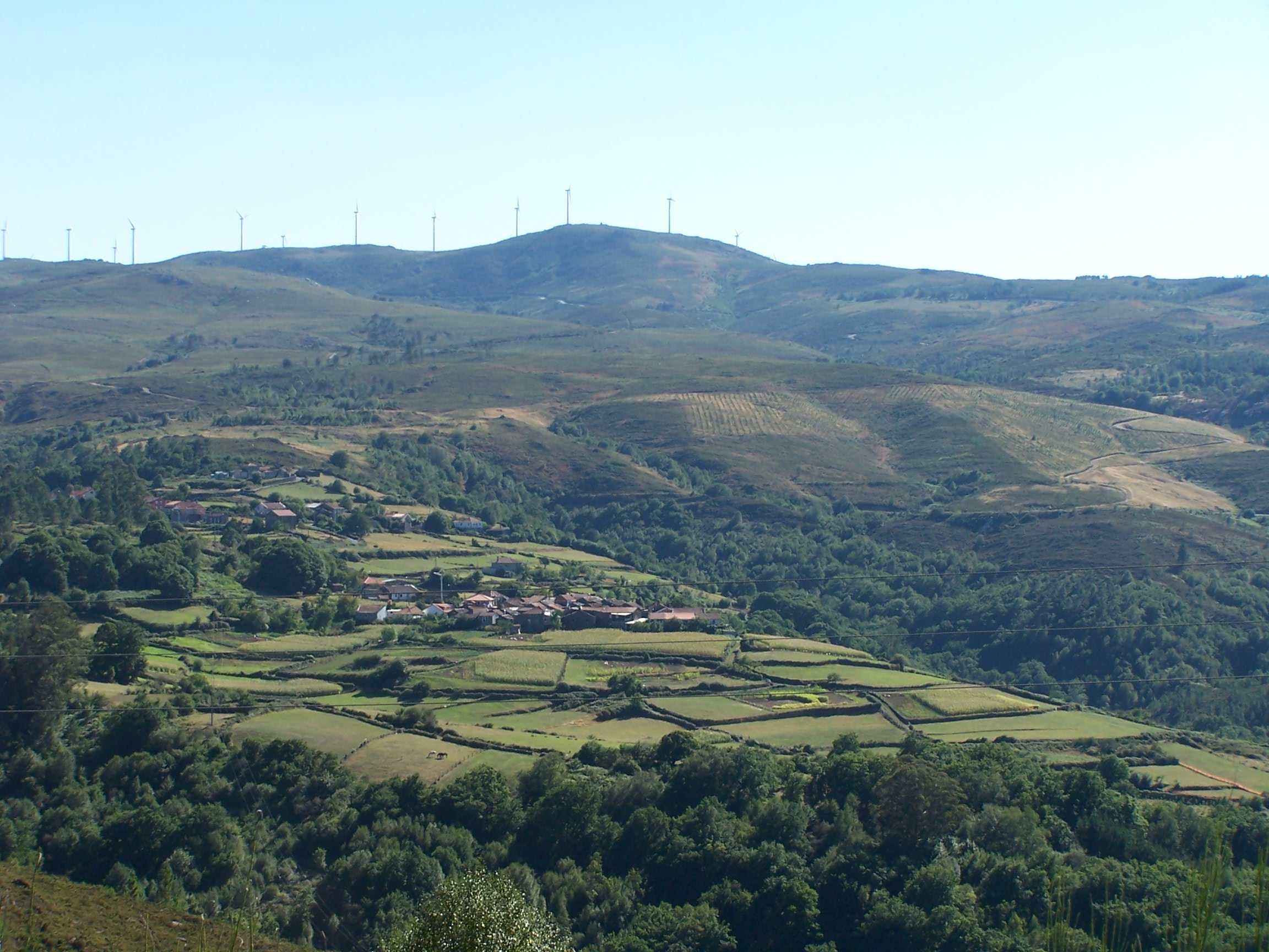A meda do monte do Seixo. A meda do monte do Seixo.