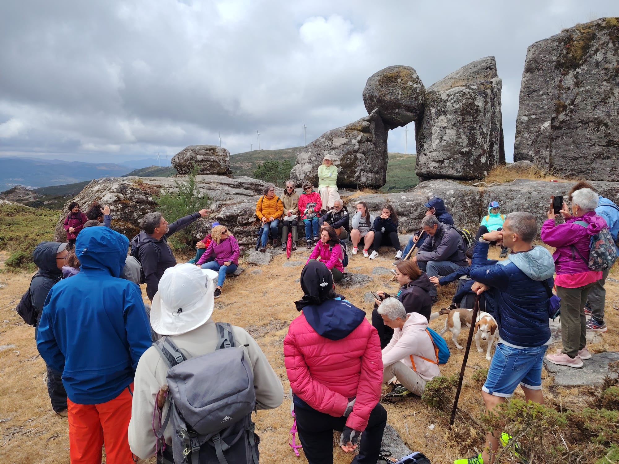 Visita guiada á Portalén (A Lama). Visita guiada á Portalén (A Lama).