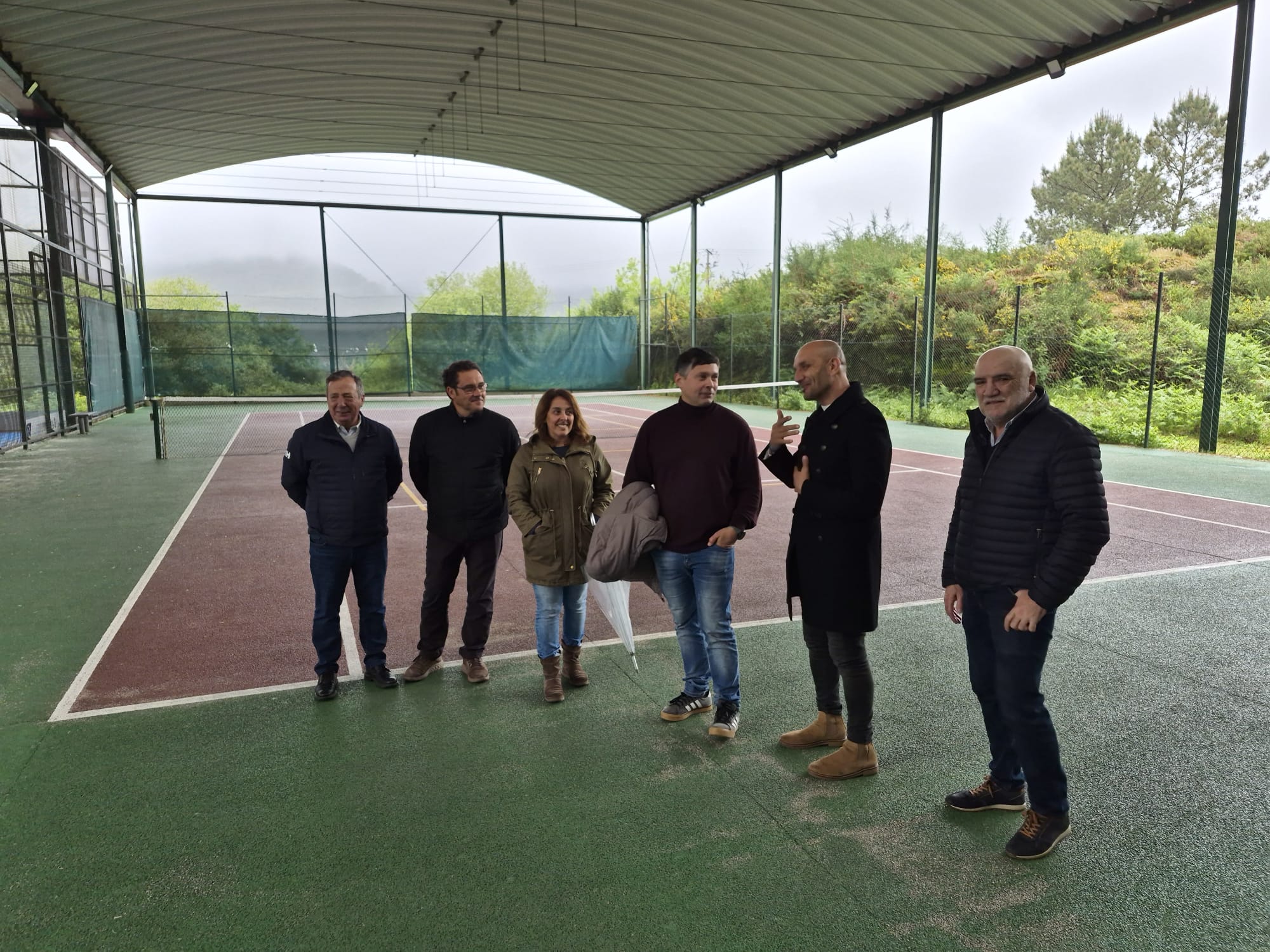 Instalaciones deportivas de A Montesiña en Soutomaior