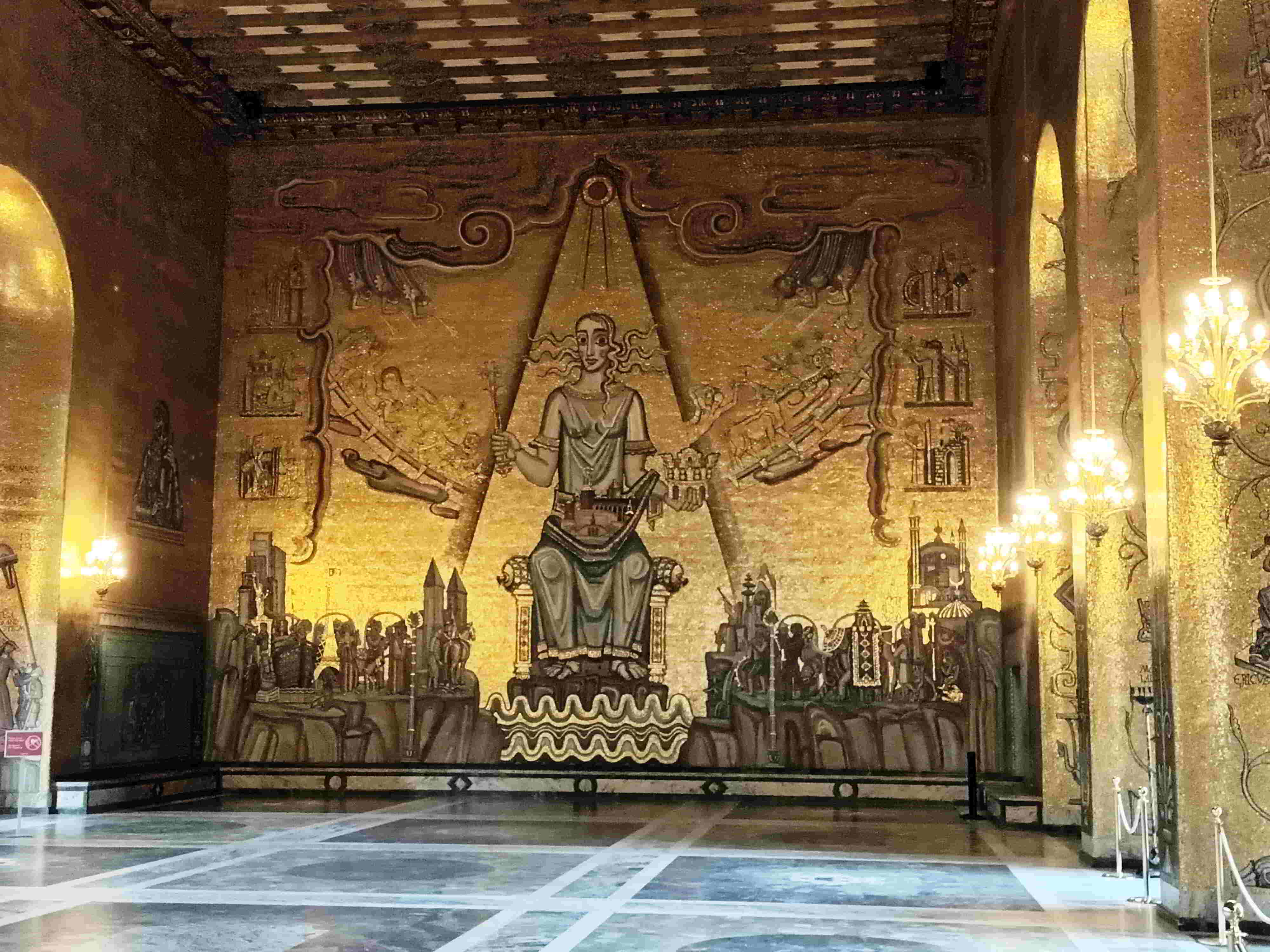 Concello, Salón Dourado