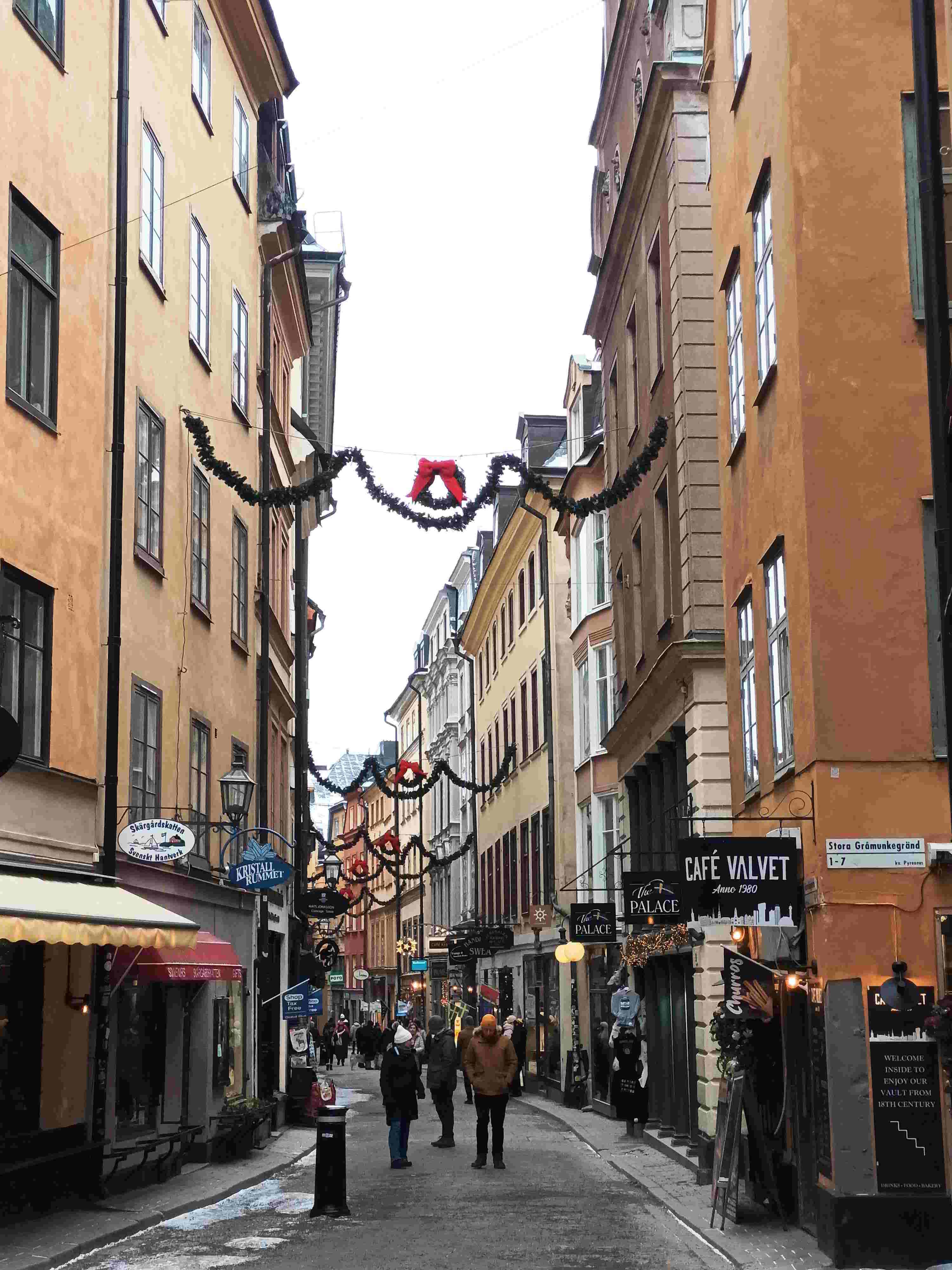 Gamla Stan, rúa principal