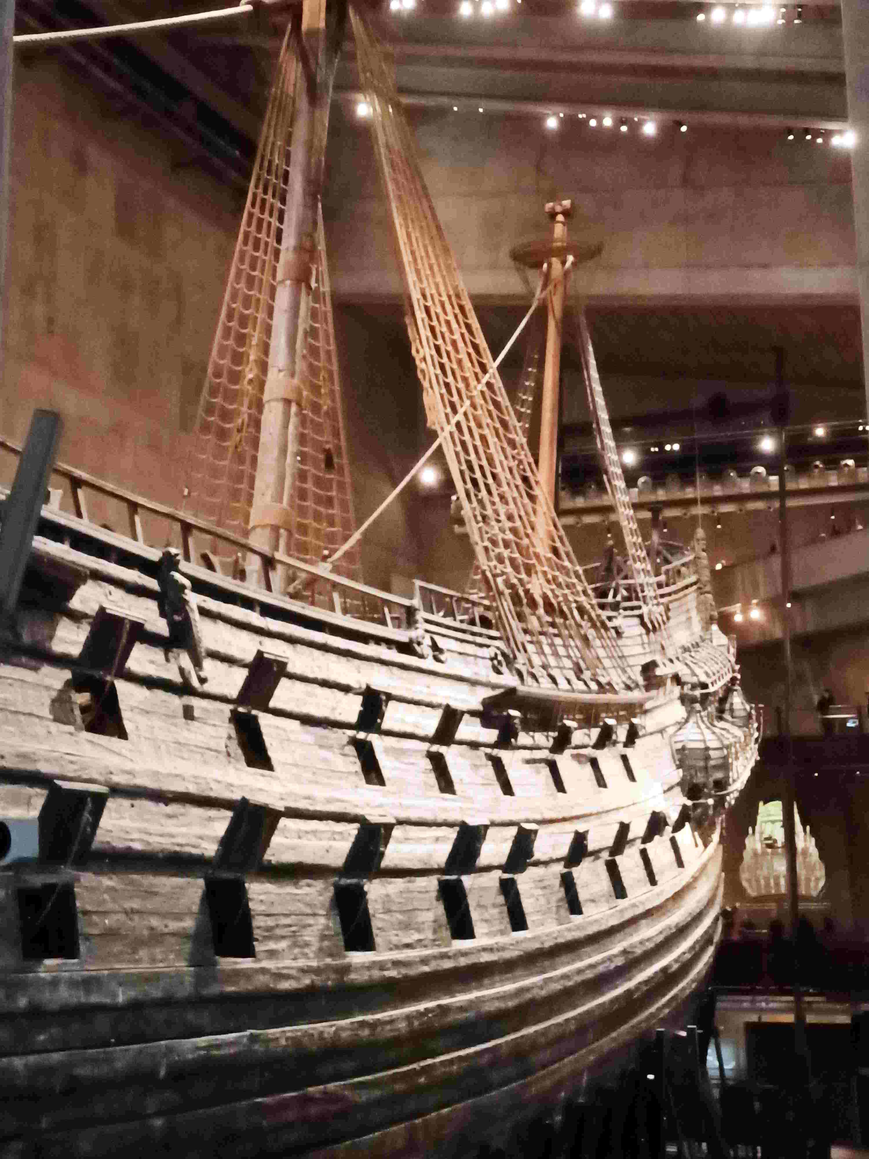 O Vasa, canoneiras
