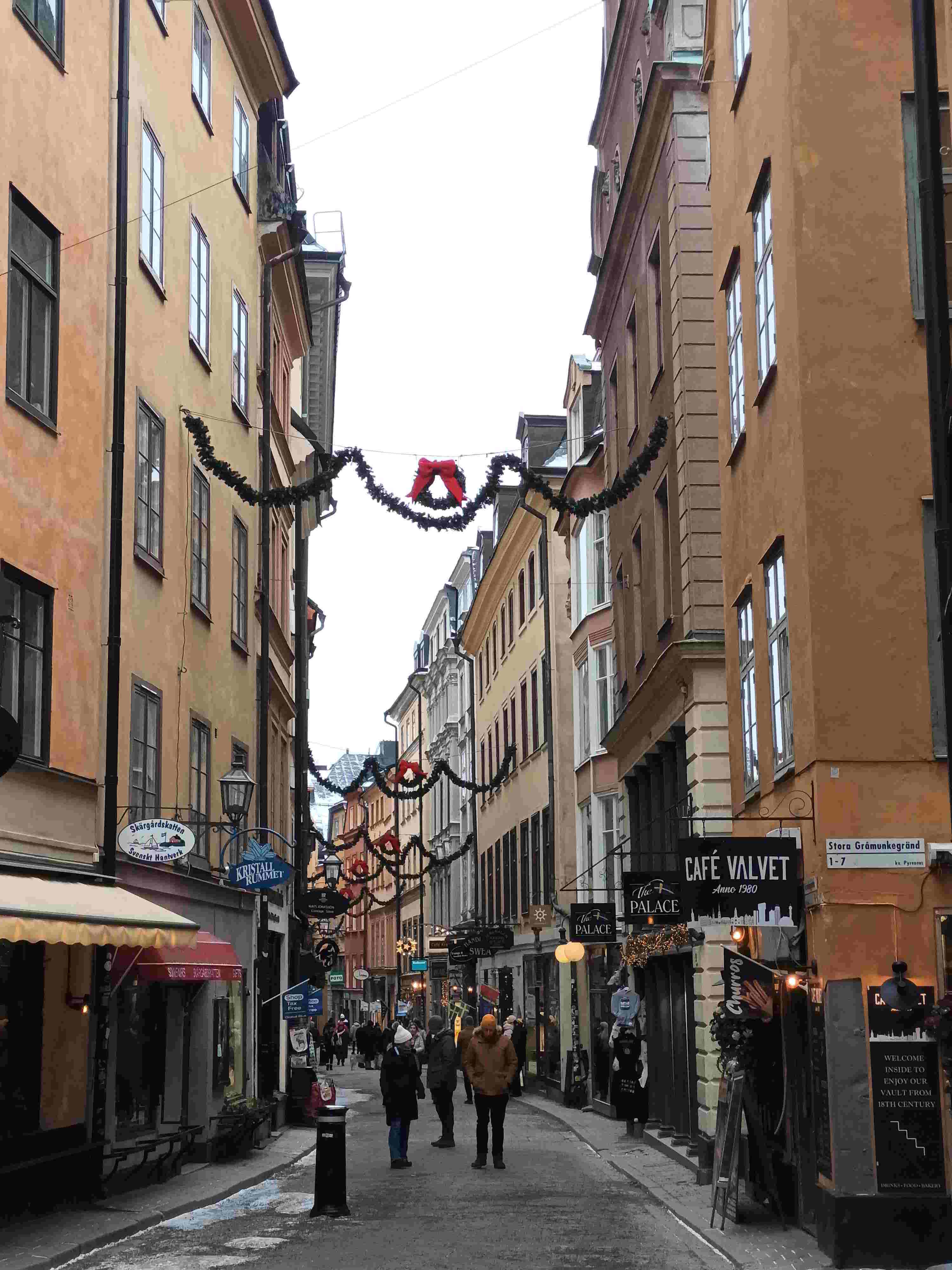 Vasterlanggatan, rúa principal de Gamla Stan