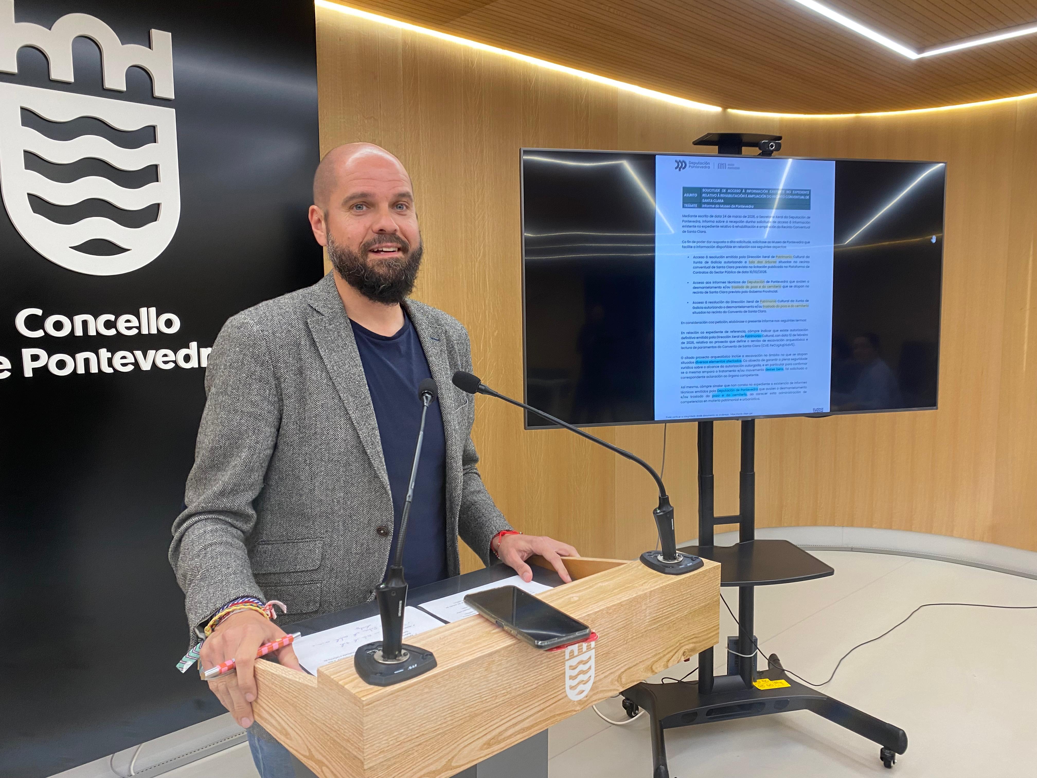 Iván Puentes, portavoz municipal del Partido Socialista