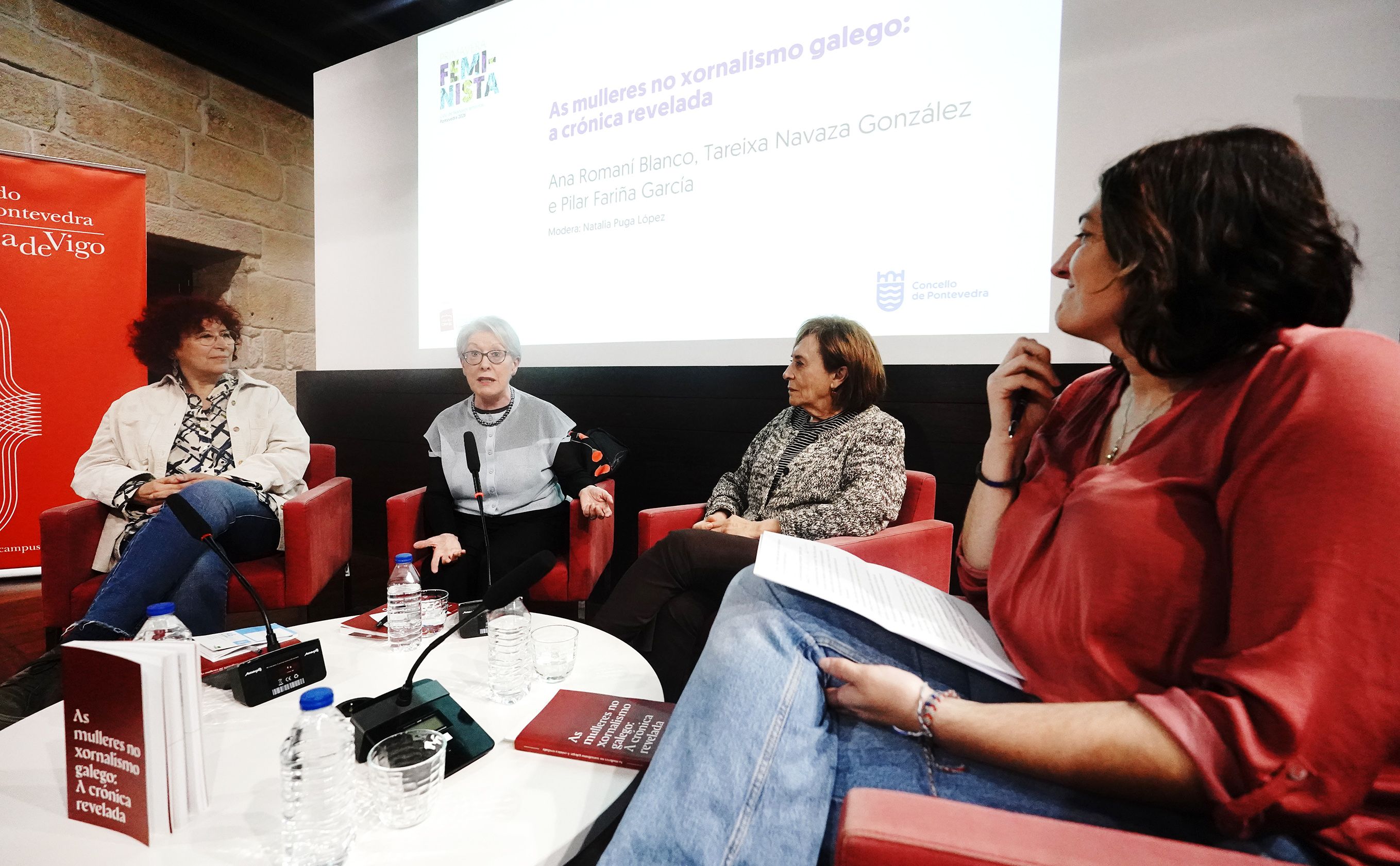 Charla 'Las mujeres en el periodismo gallego: la crónica revelada' Charla 'Las mujeres en el periodismo gallego: la crónica revelada'