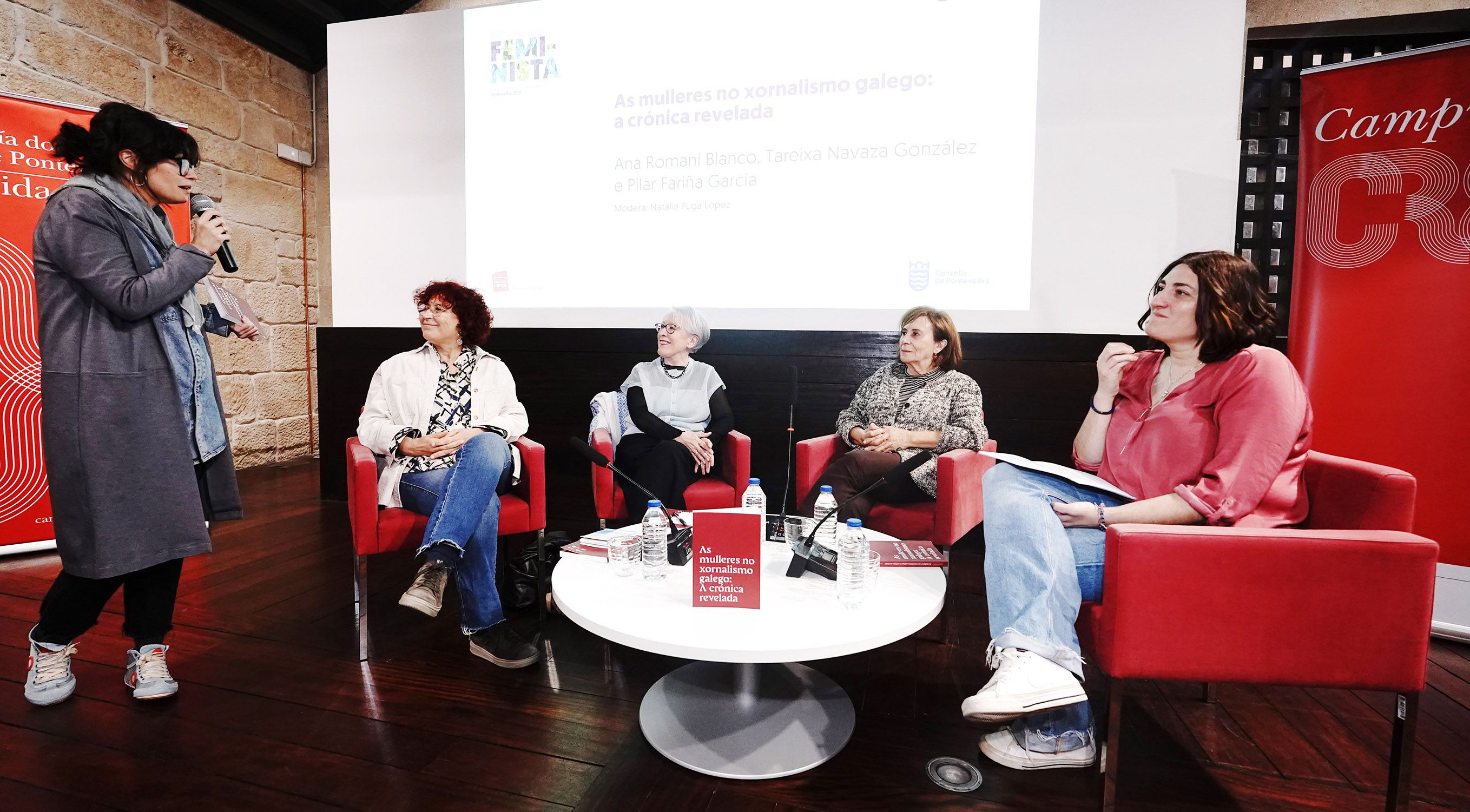 Charla 'Las mujeres en el periodismo gallego: la crónica revelada' Charla 'Las mujeres en el periodismo gallego: la crónica revelada'