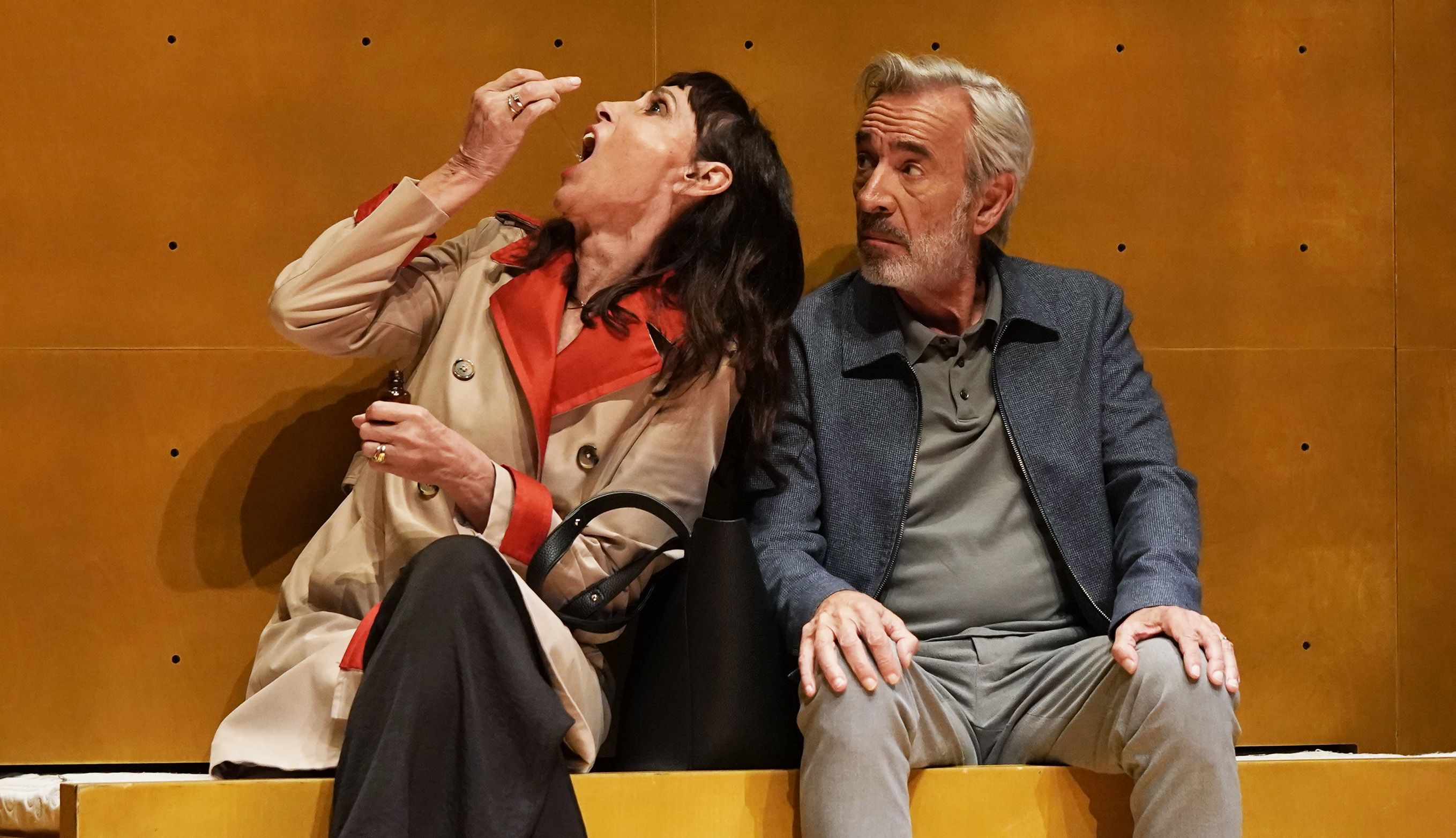 Imanol Arias y María Barranco, en 'Mejor no decirlo'
